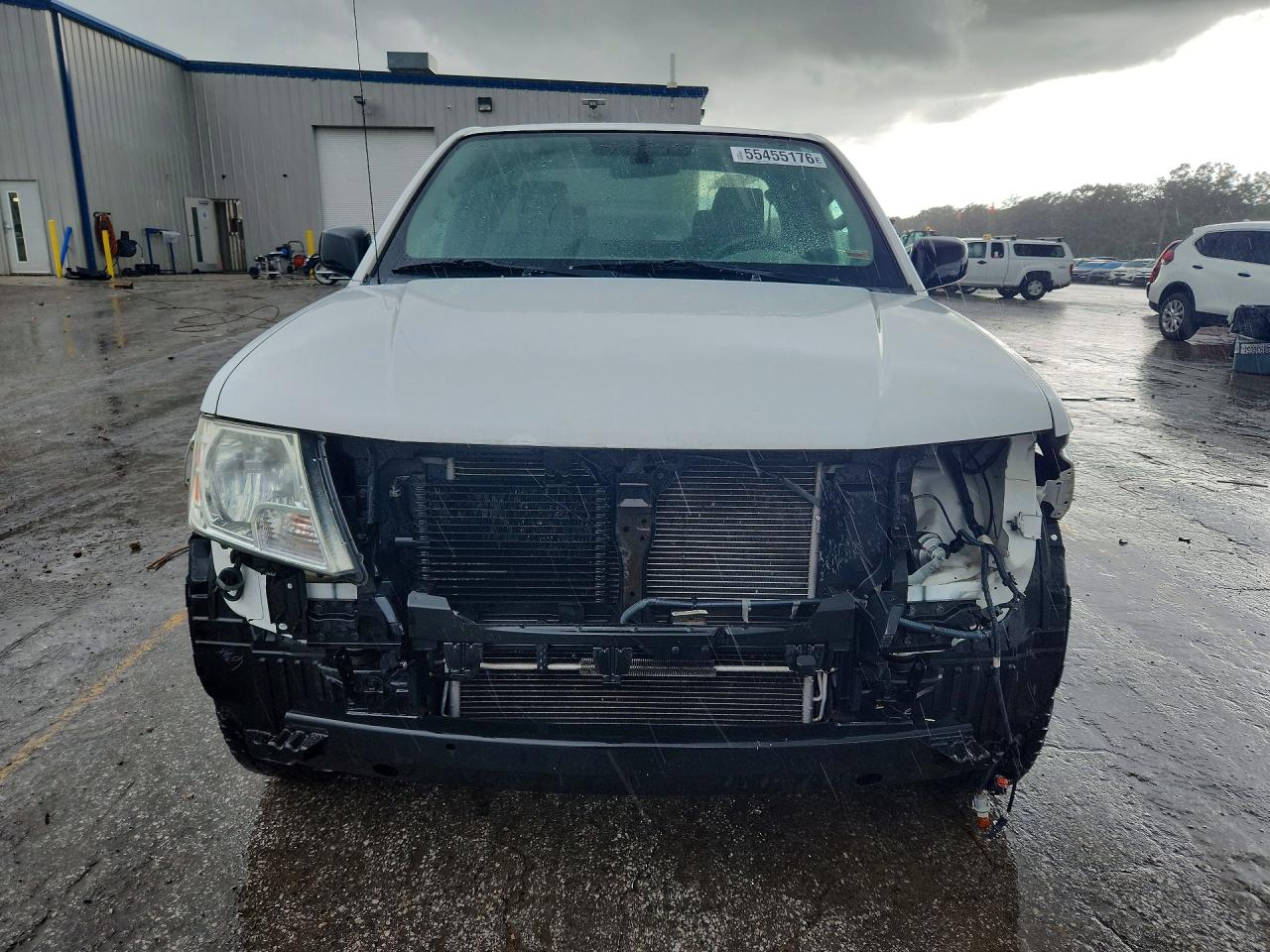 2012 Nissan Frontier S White vin: 1N6BD0CT2CC404677