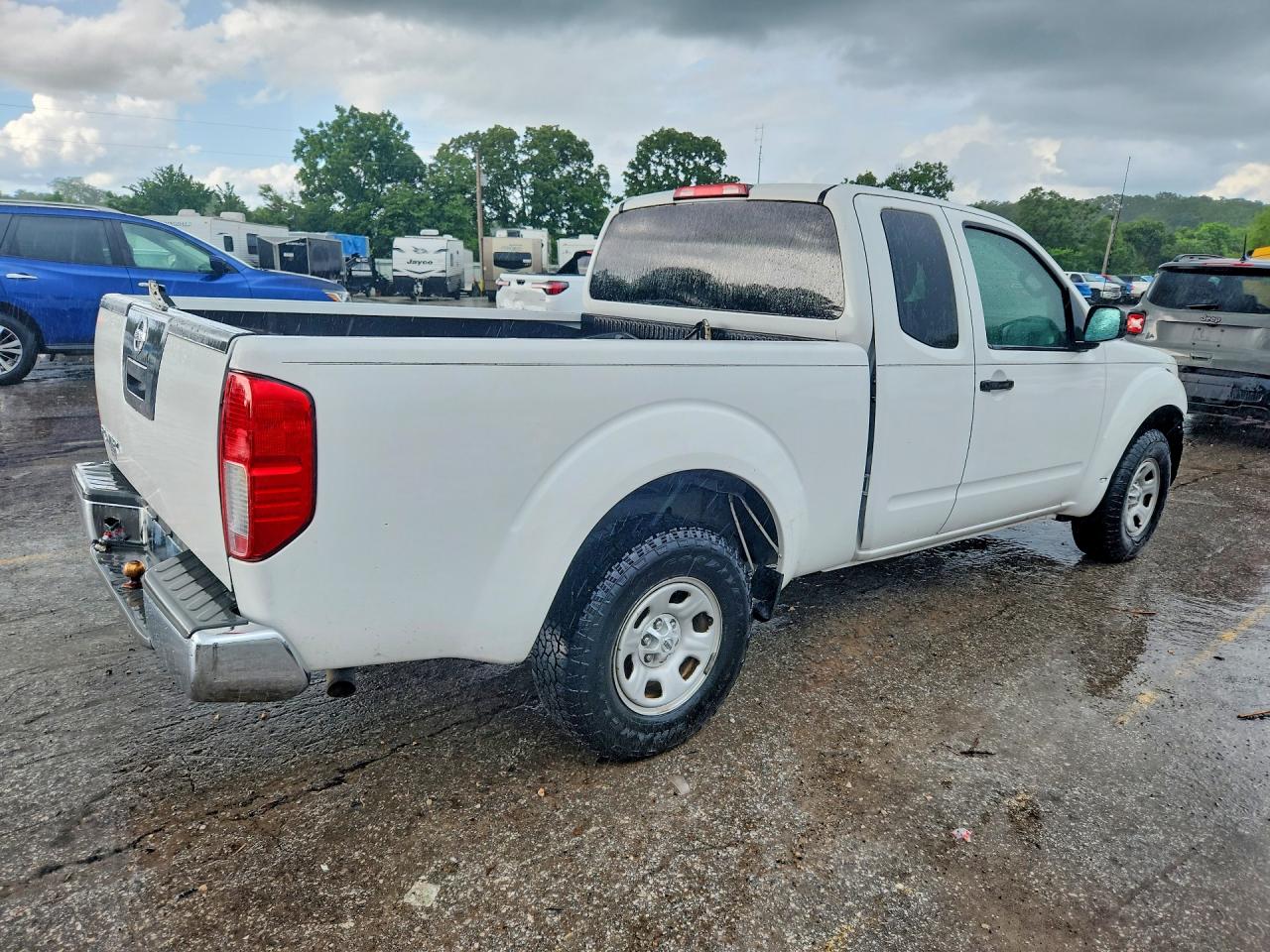2012 Nissan Frontier S White vin: 1N6BD0CT2CC404677