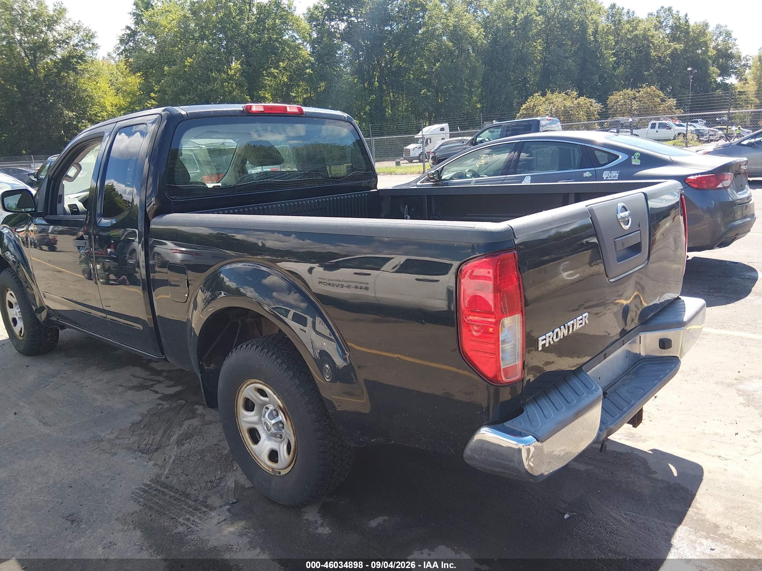 2012 Nissan Frontier S Черный vin: 1N6BD0CT2CC449926