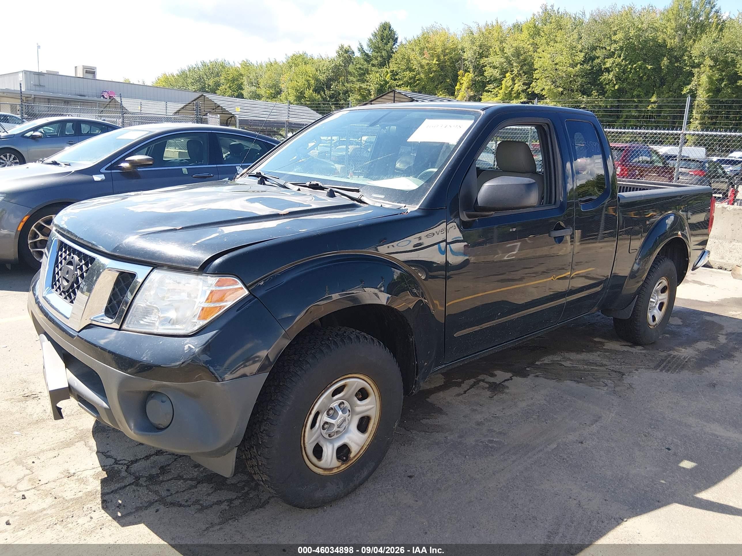 2012 Nissan Frontier S Черный vin: 1N6BD0CT2CC449926