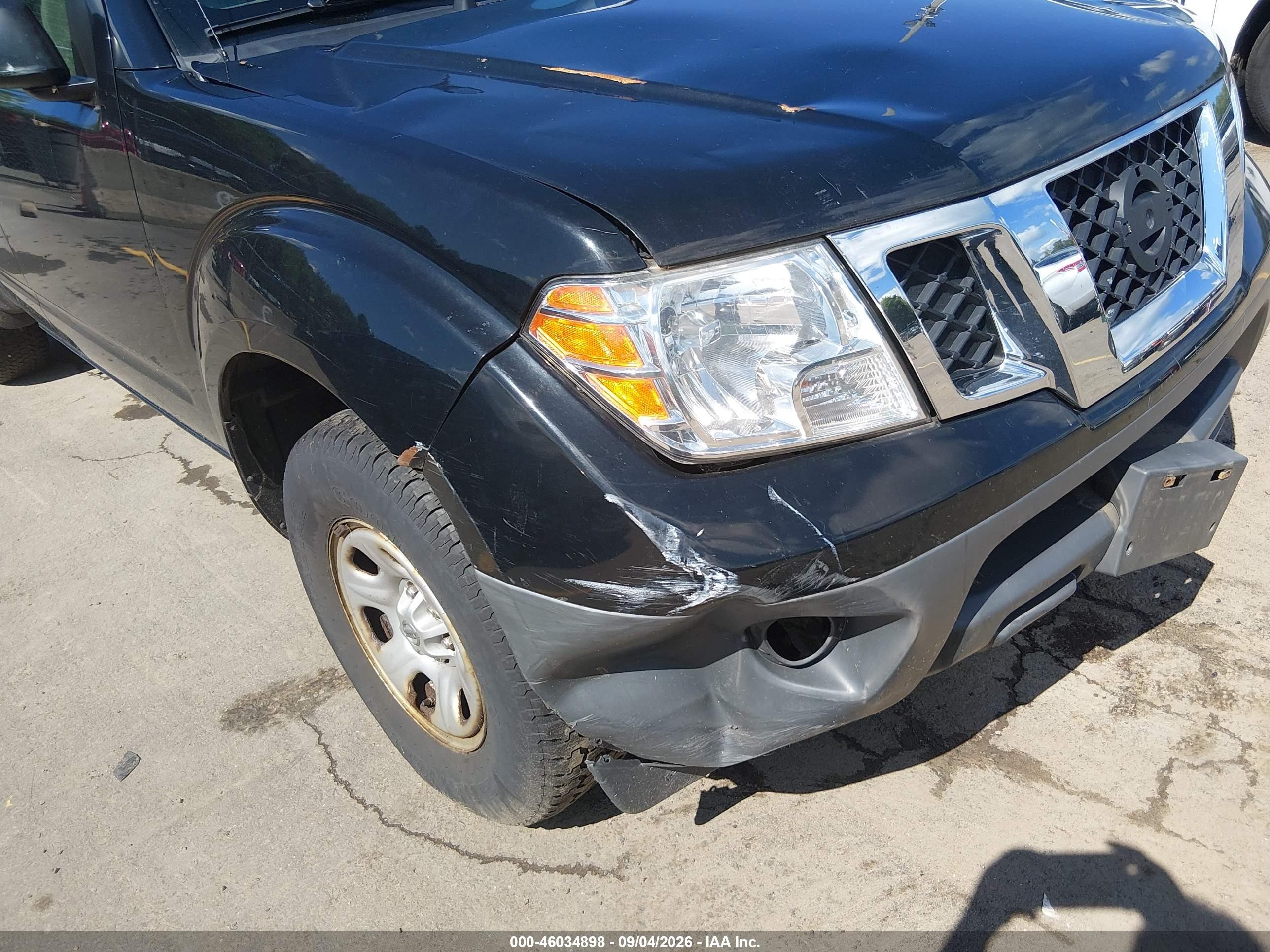 2012 Nissan Frontier S Черный vin: 1N6BD0CT2CC449926