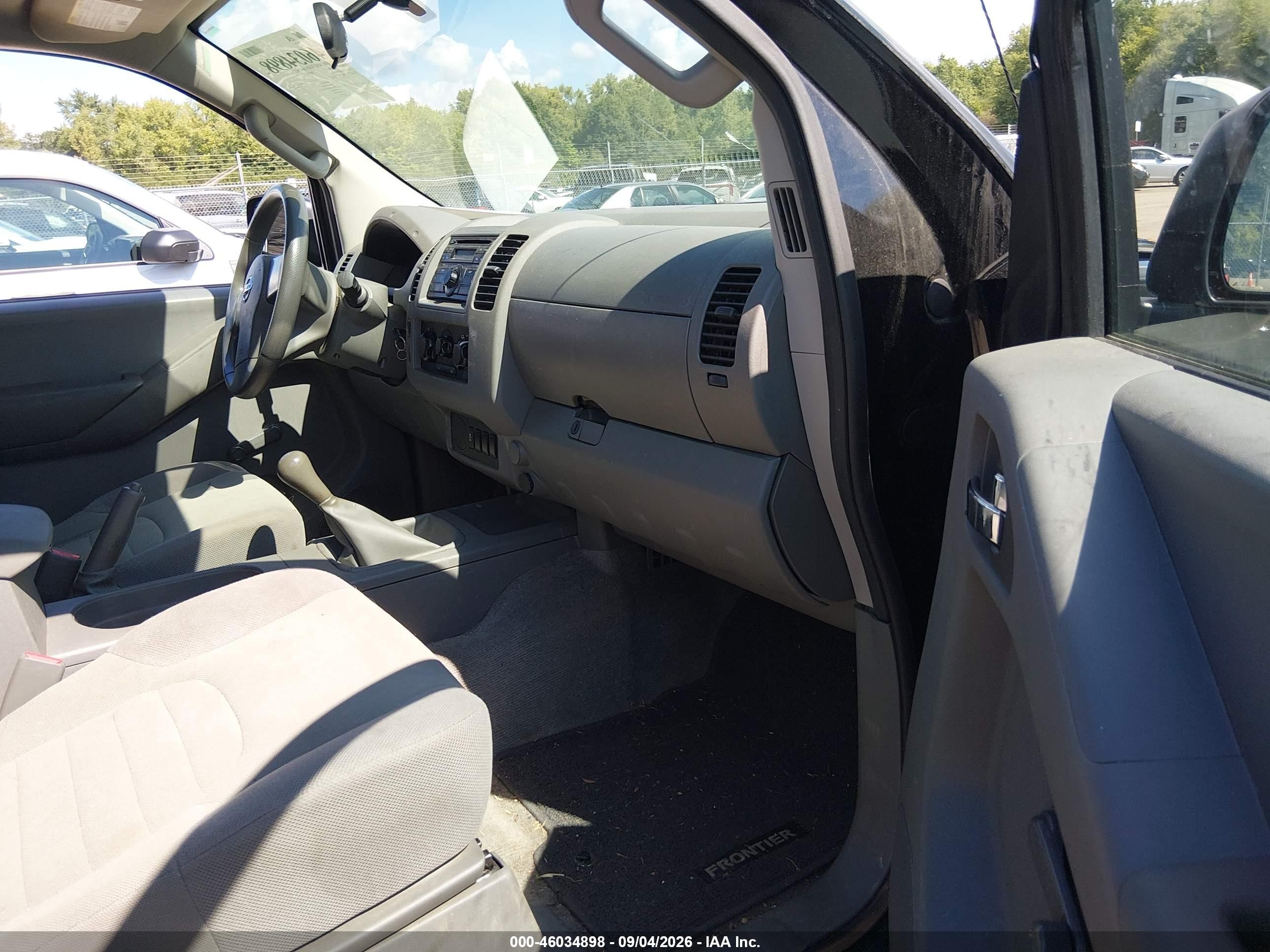 2012 Nissan Frontier S Черный vin: 1N6BD0CT2CC449926