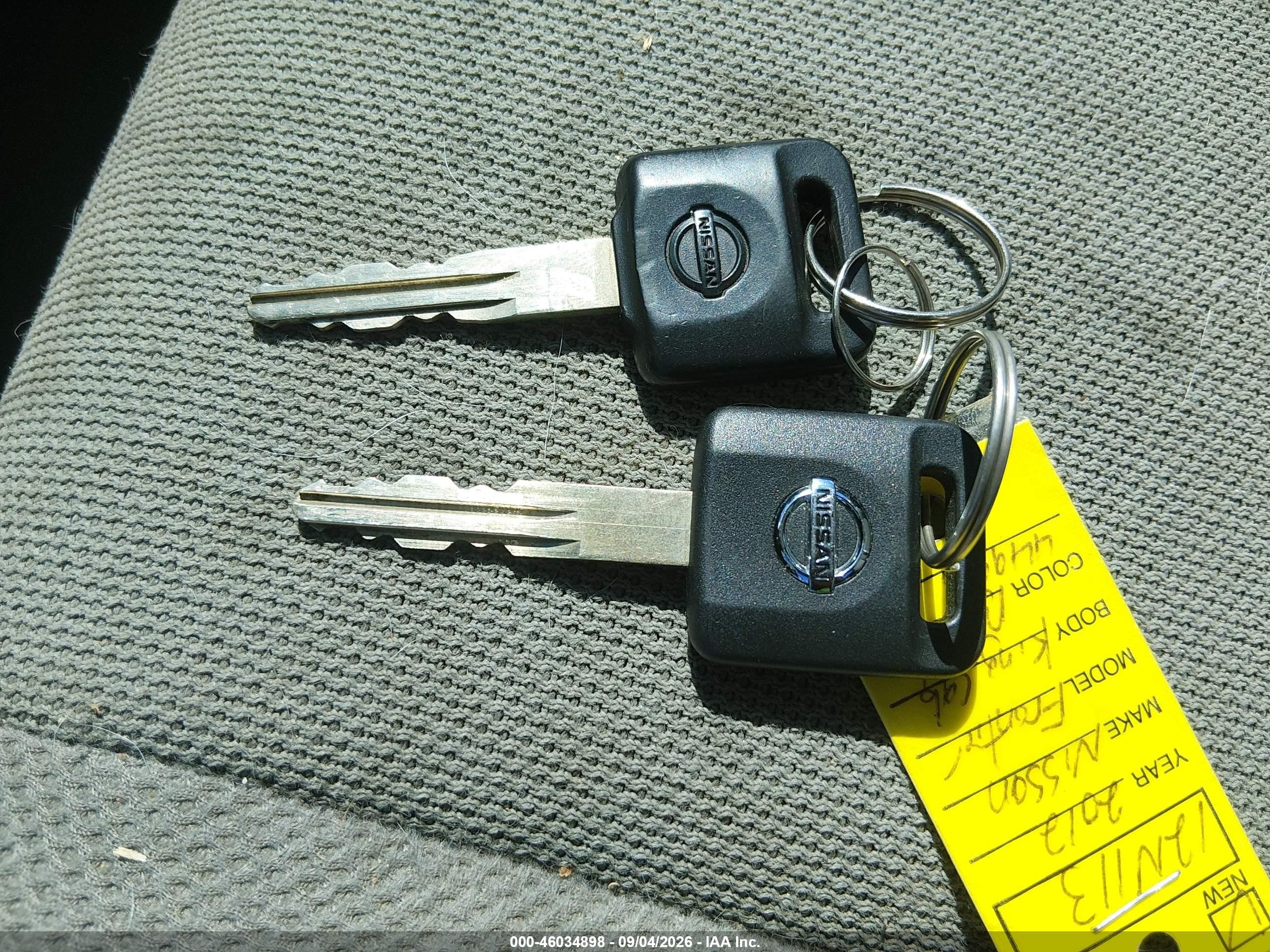 2012 Nissan Frontier S Черный vin: 1N6BD0CT2CC449926