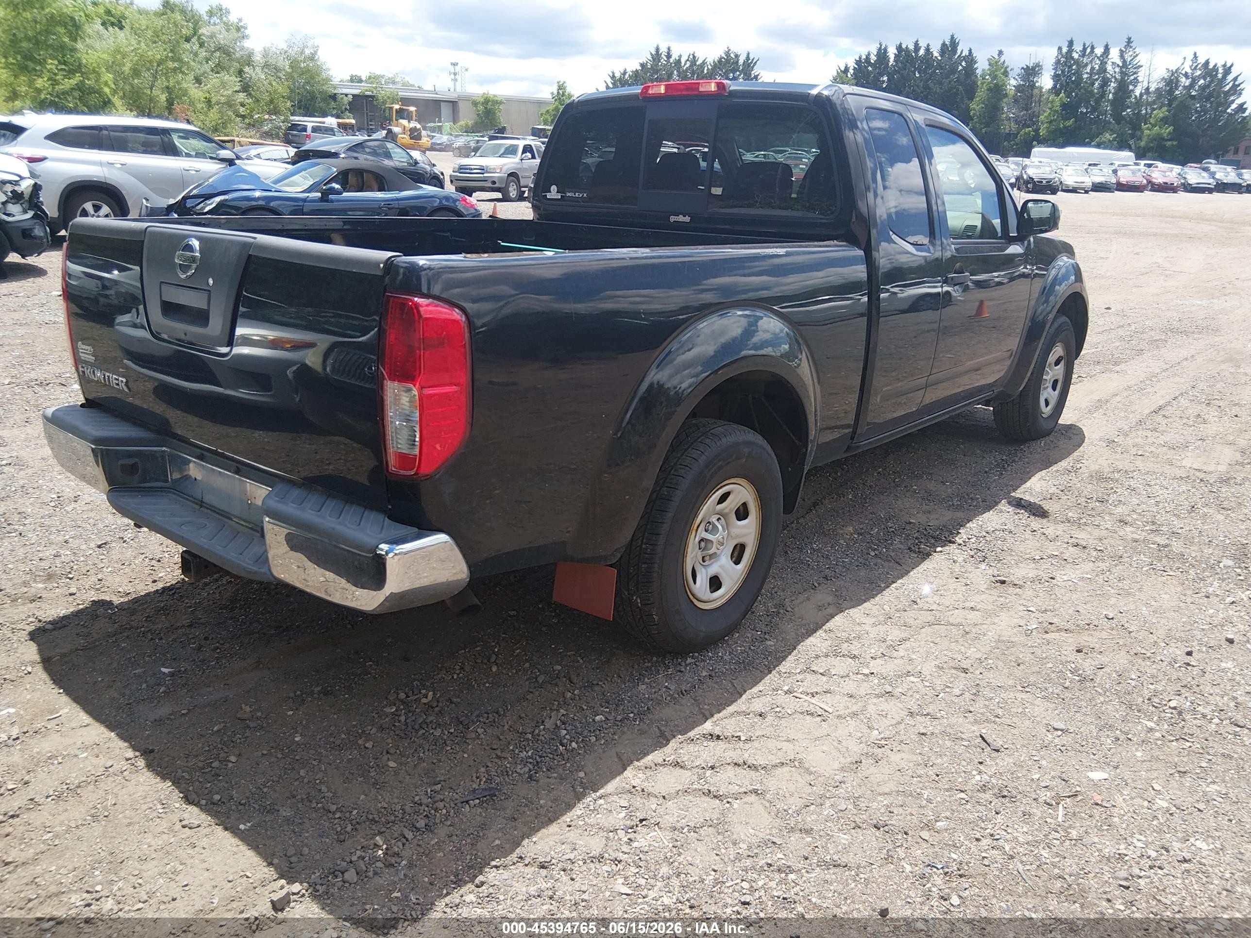 2012 Nissan Frontier S Black vin: 1N6BD0CT2CC474762
