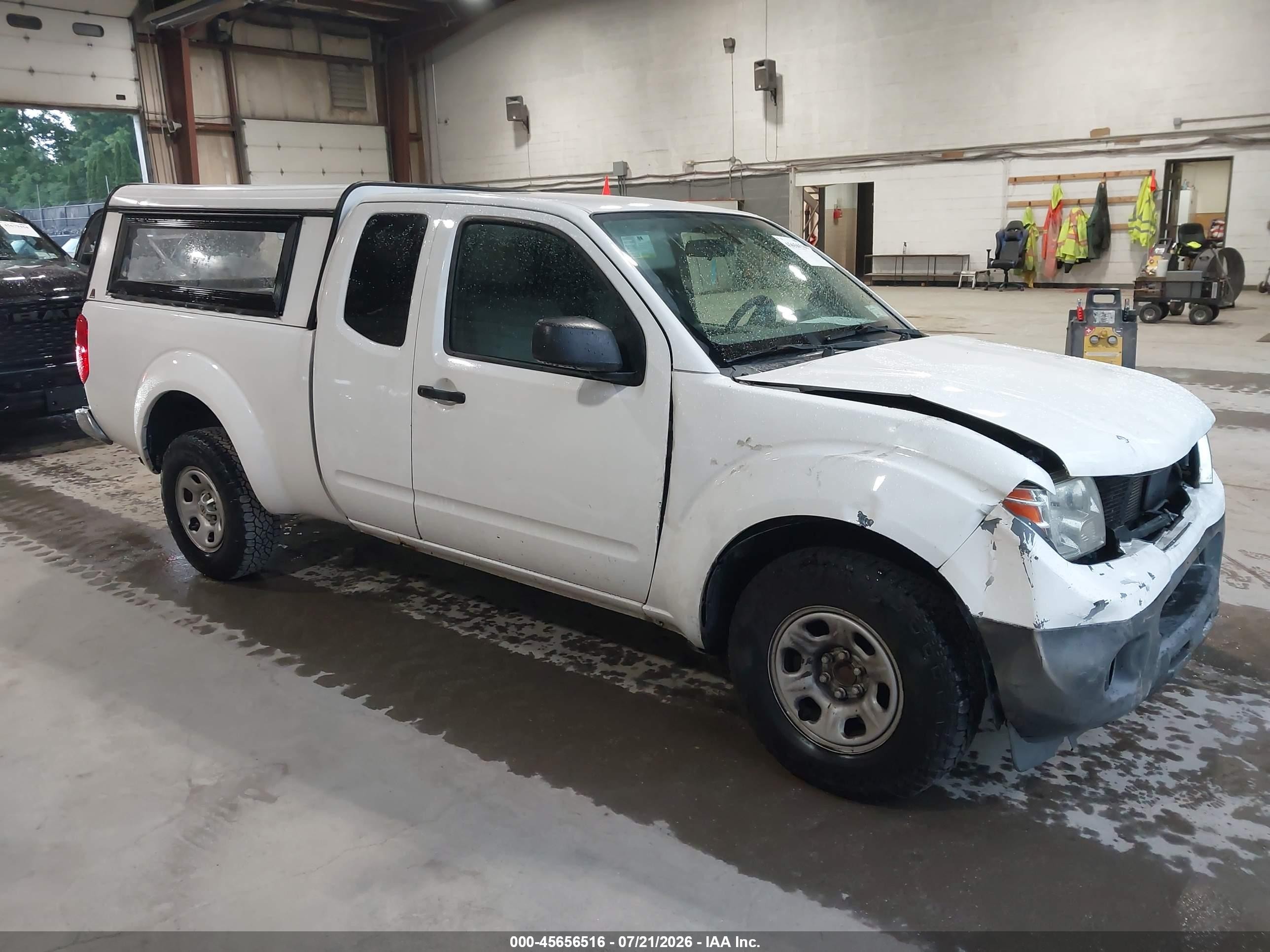 2012 Nissan Frontier S Белый vin: 1N6BD0CT2CC483185