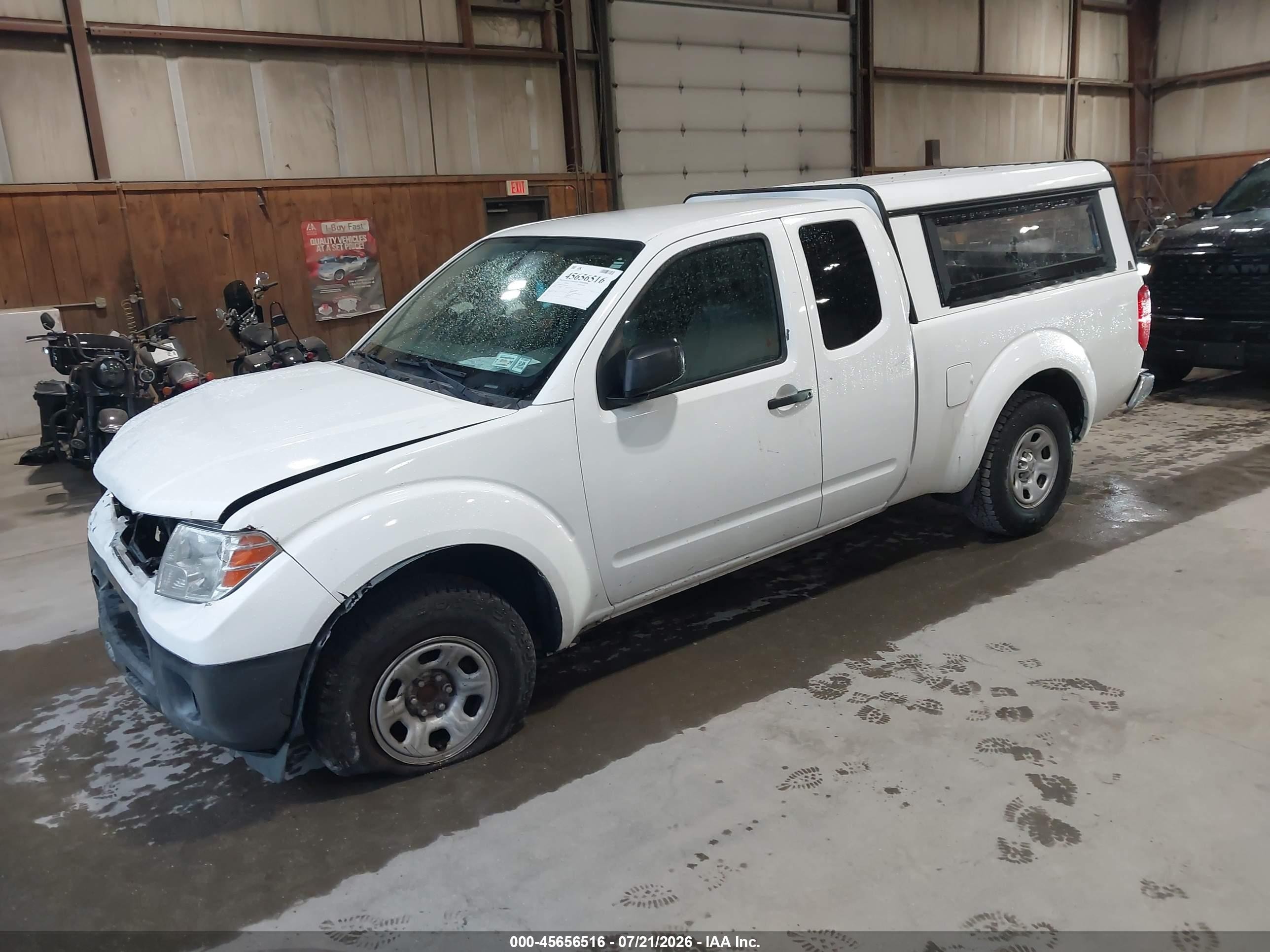 2012 Nissan Frontier S White vin: 1N6BD0CT2CC483185