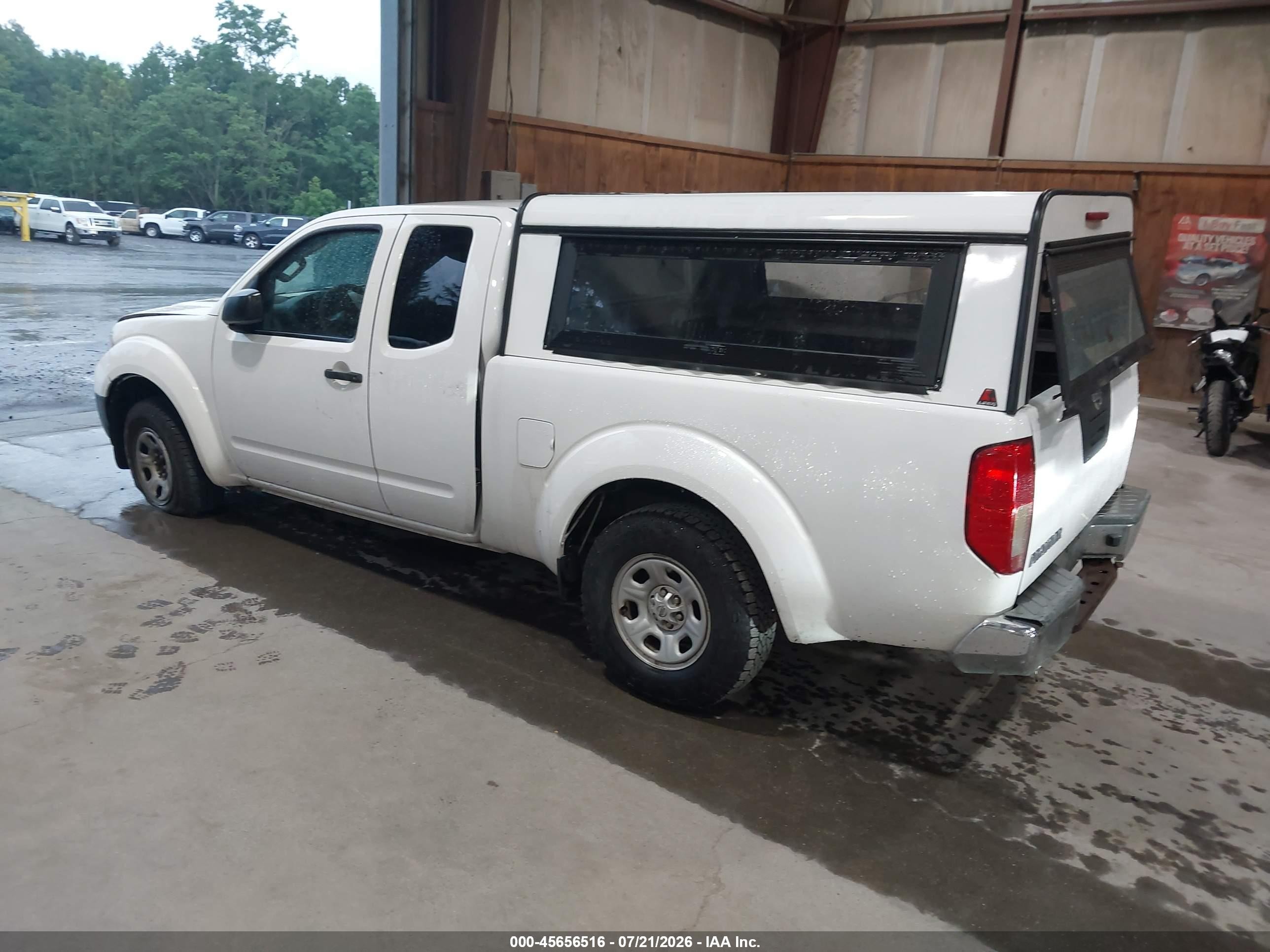 2012 Nissan Frontier S White vin: 1N6BD0CT2CC483185