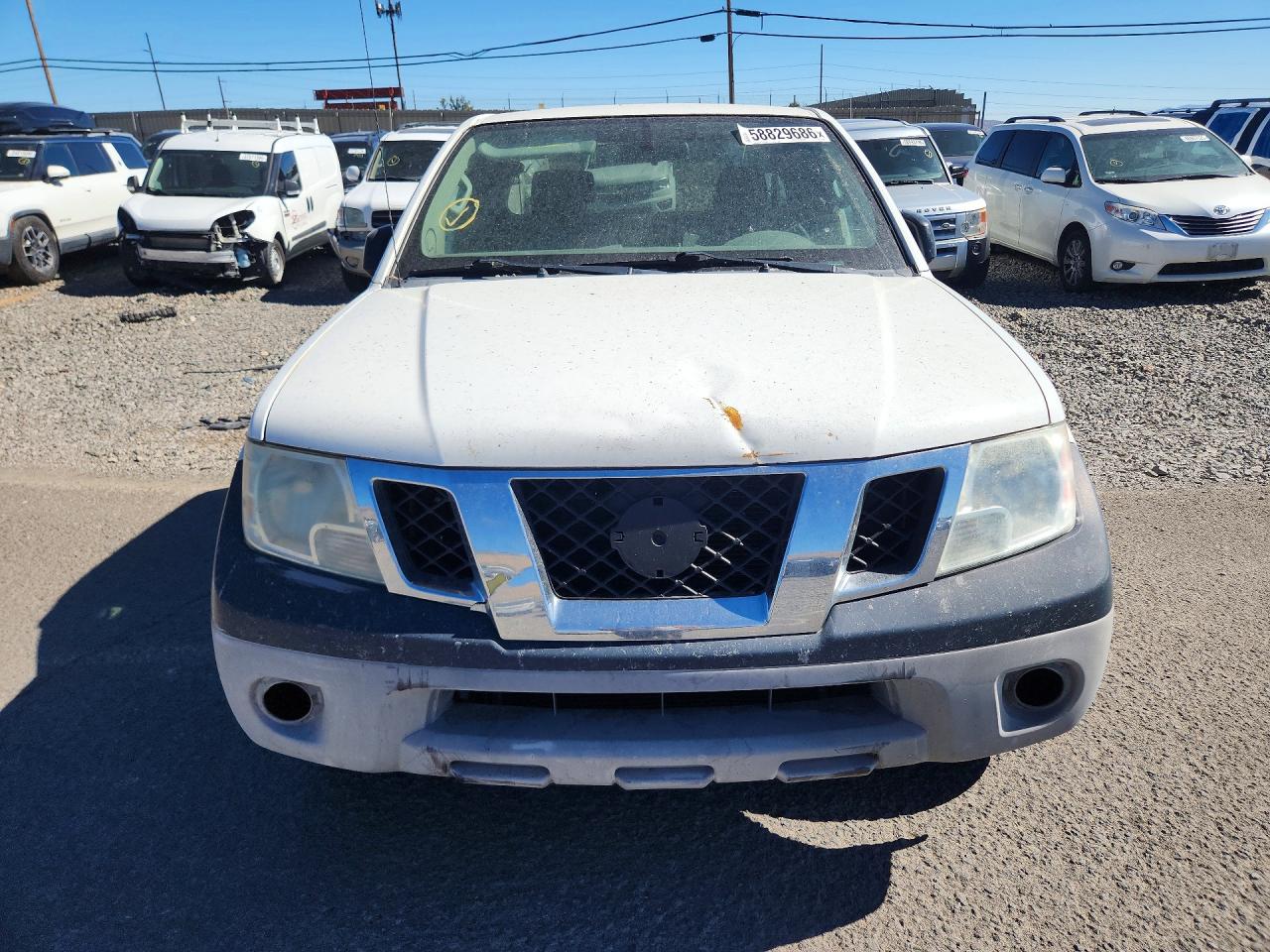 2013 Nissan Frontier S White vin: 1N6BD0CT2DN717699