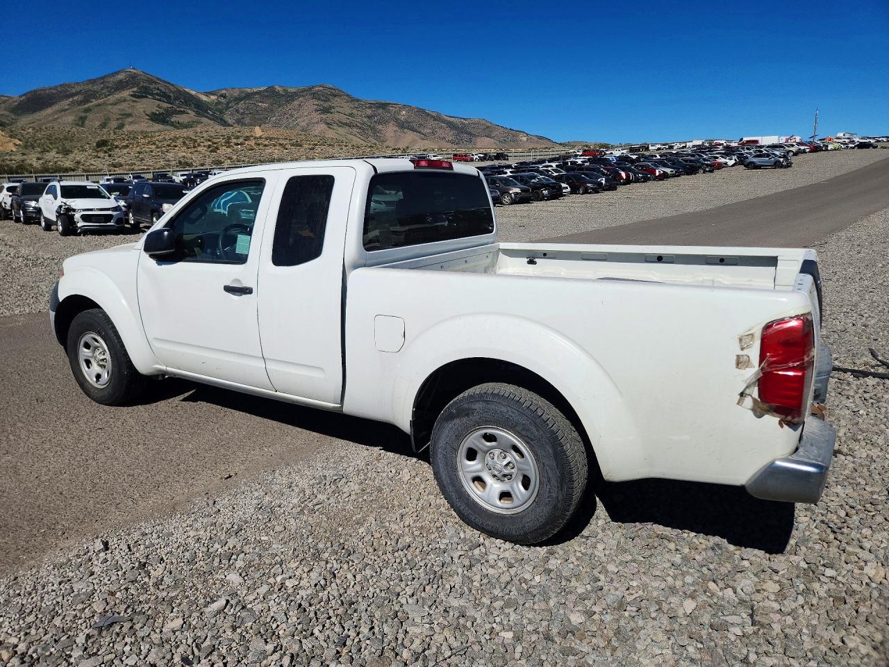 2013 Nissan Frontier S White vin: 1N6BD0CT2DN717699