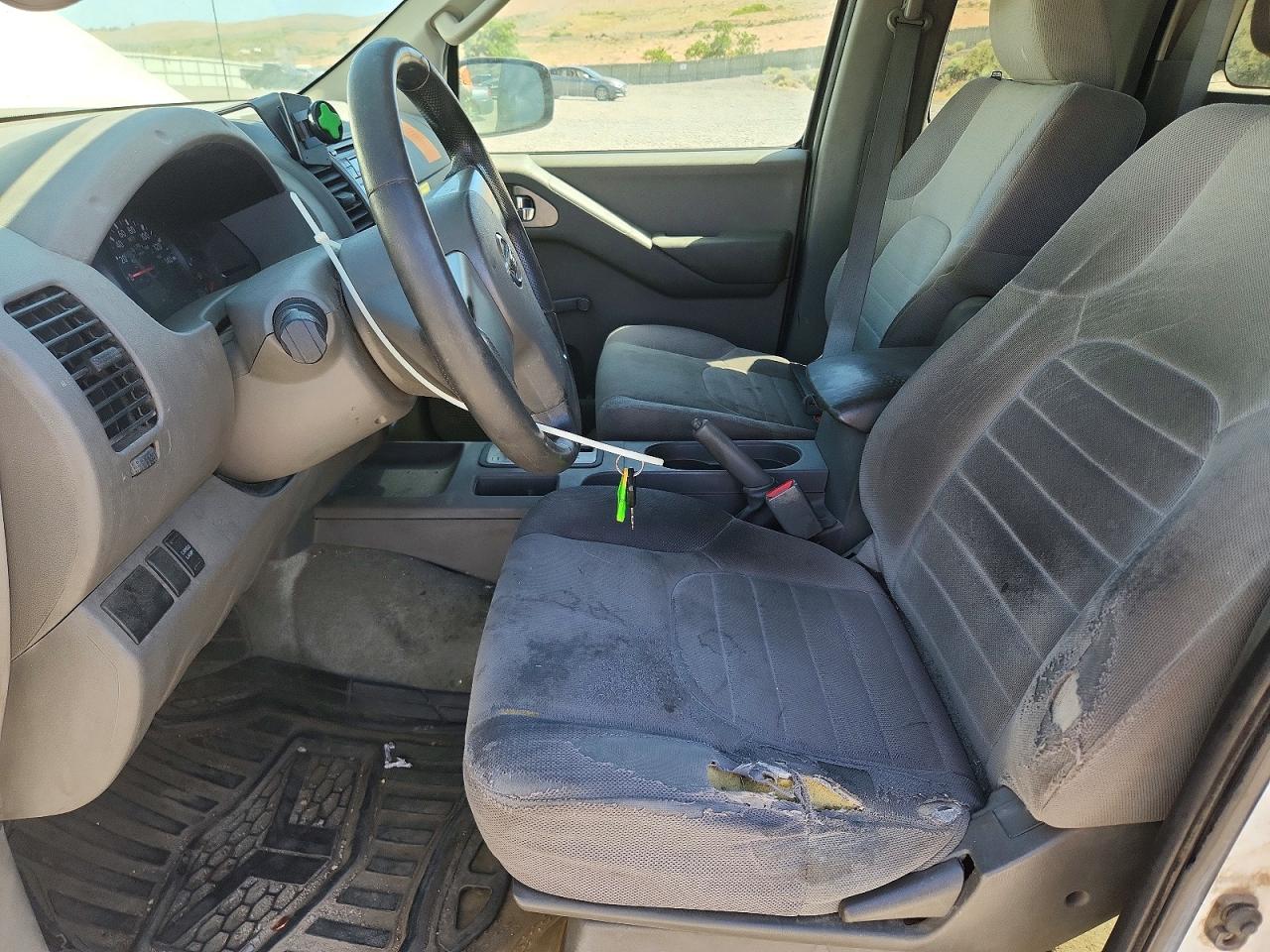 2013 Nissan Frontier S White vin: 1N6BD0CT2DN717699