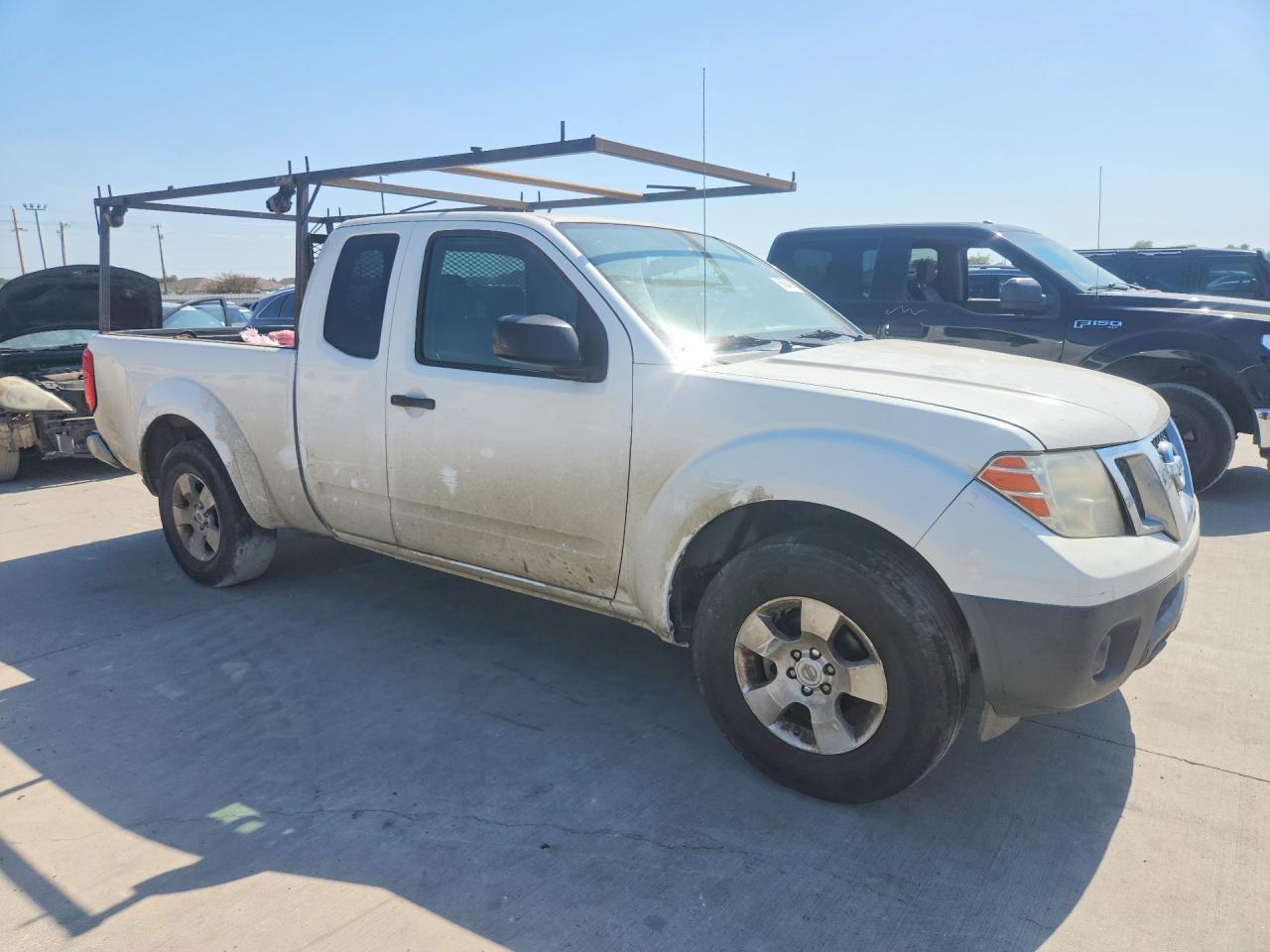 2013 Nissan Frontier S White vin: 1N6BD0CT2DN747334