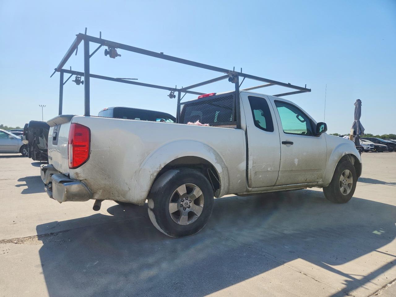 2013 Nissan Frontier S White vin: 1N6BD0CT2DN747334