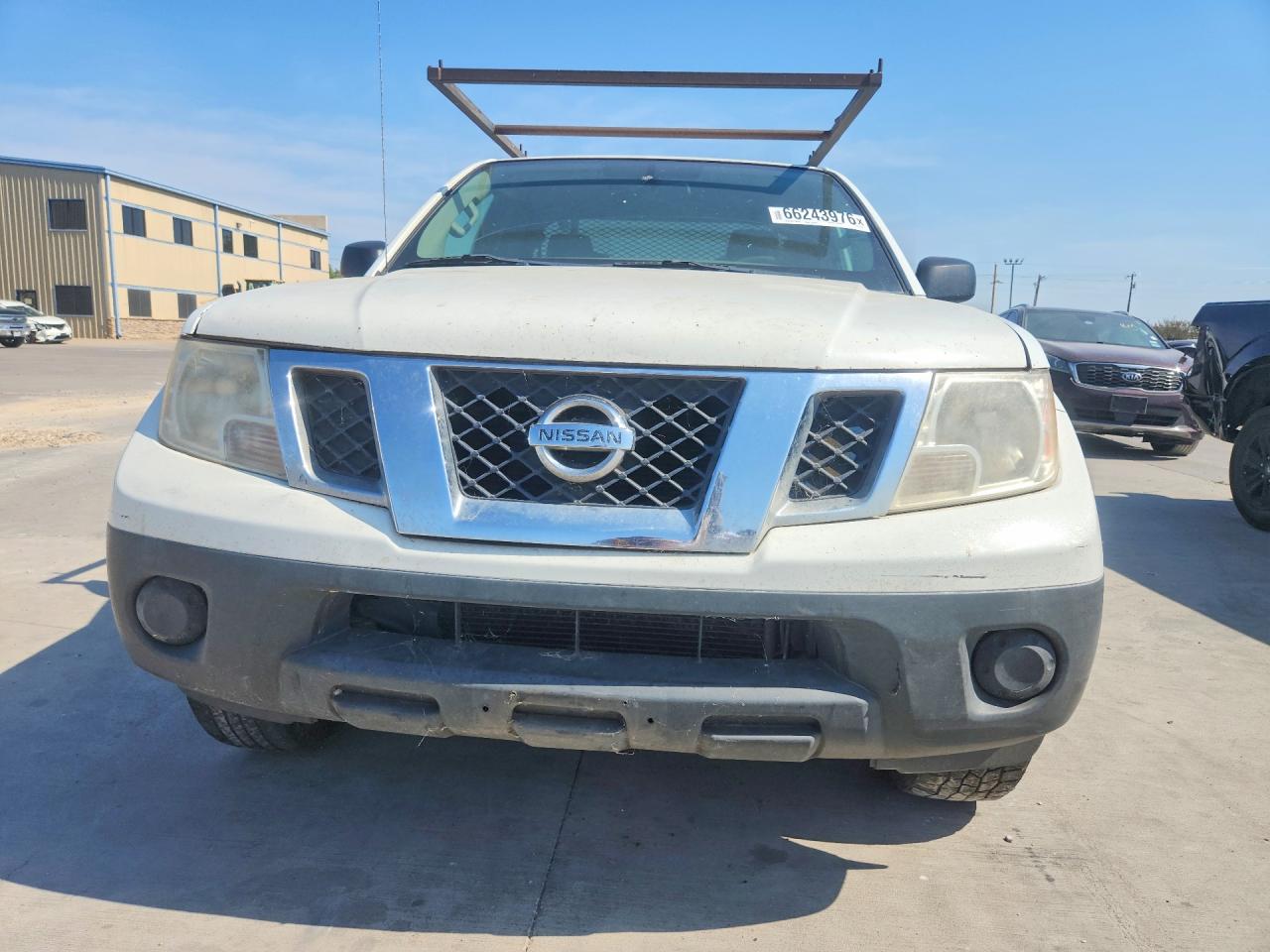 2013 Nissan Frontier S White vin: 1N6BD0CT2DN747334