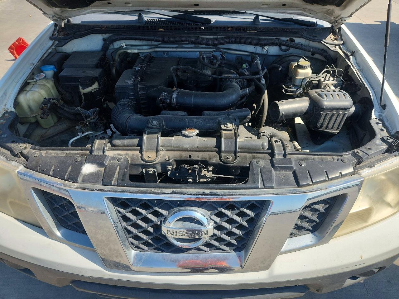 2013 Nissan Frontier S White vin: 1N6BD0CT2DN747334