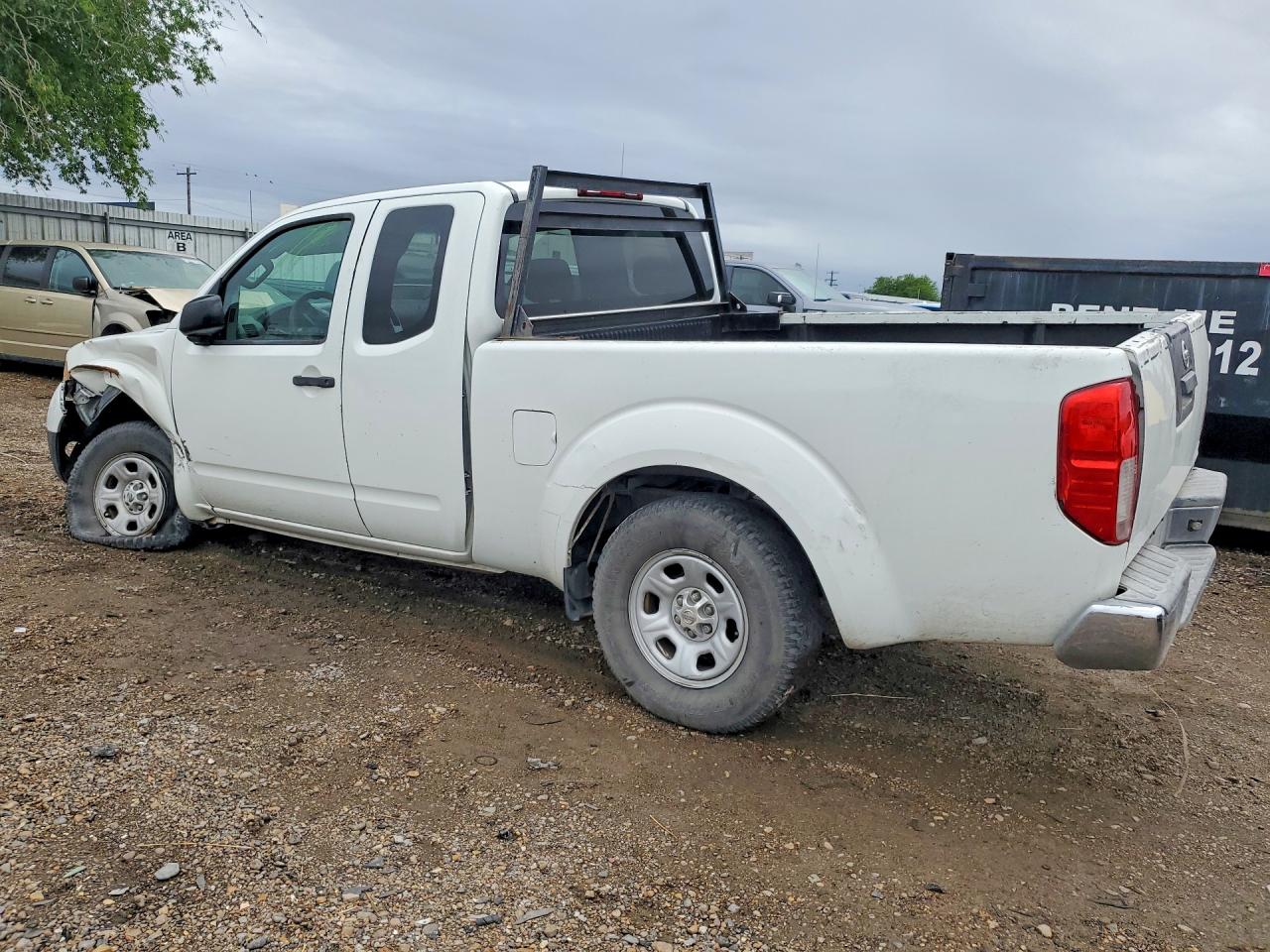 2014 Nissan Frontier S White vin: 1N6BD0CT2EN734794
