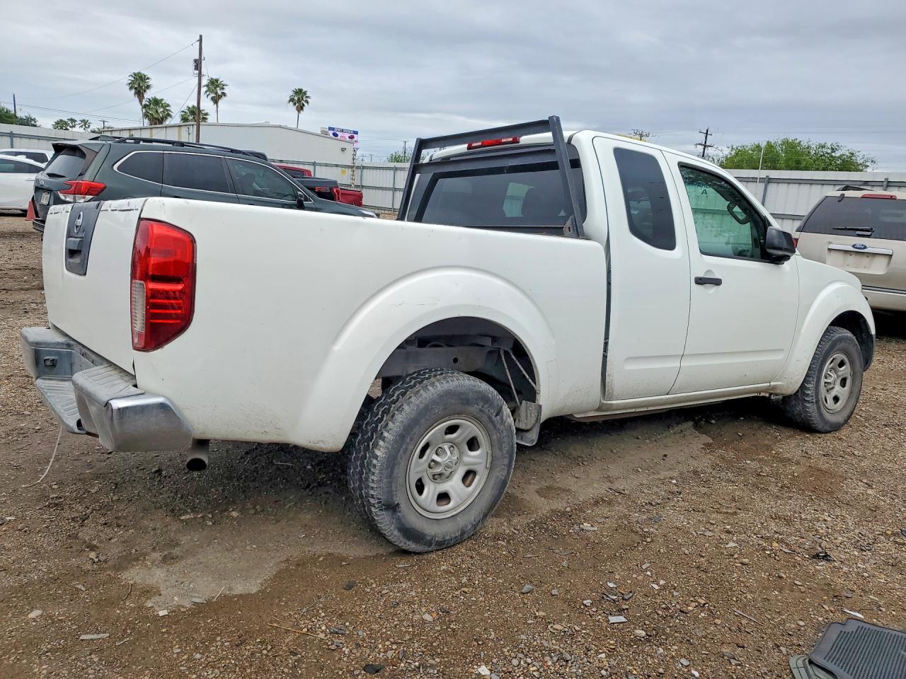 2014 Nissan Frontier S White vin: 1N6BD0CT2EN734794