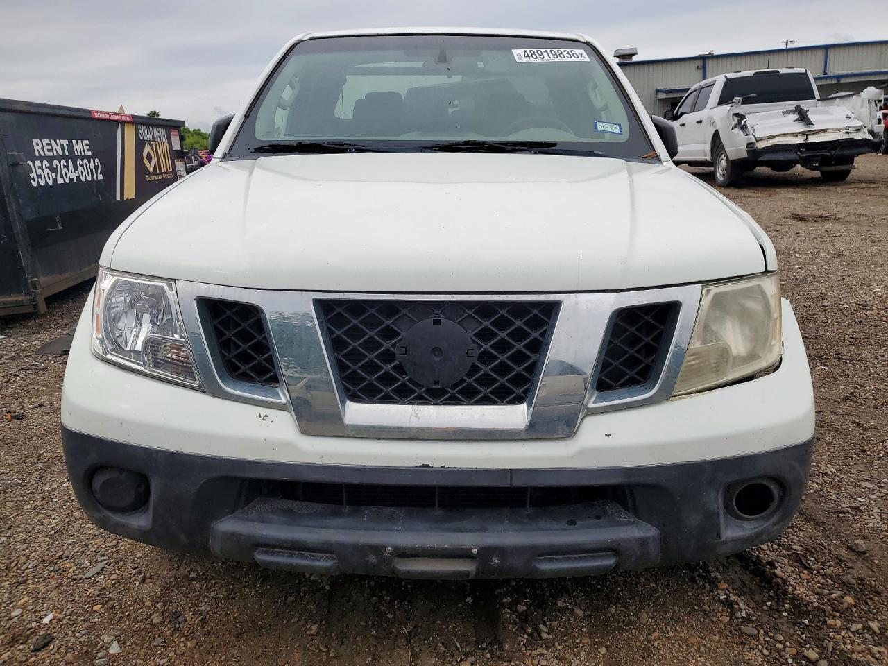 2014 Nissan Frontier S White vin: 1N6BD0CT2EN734794