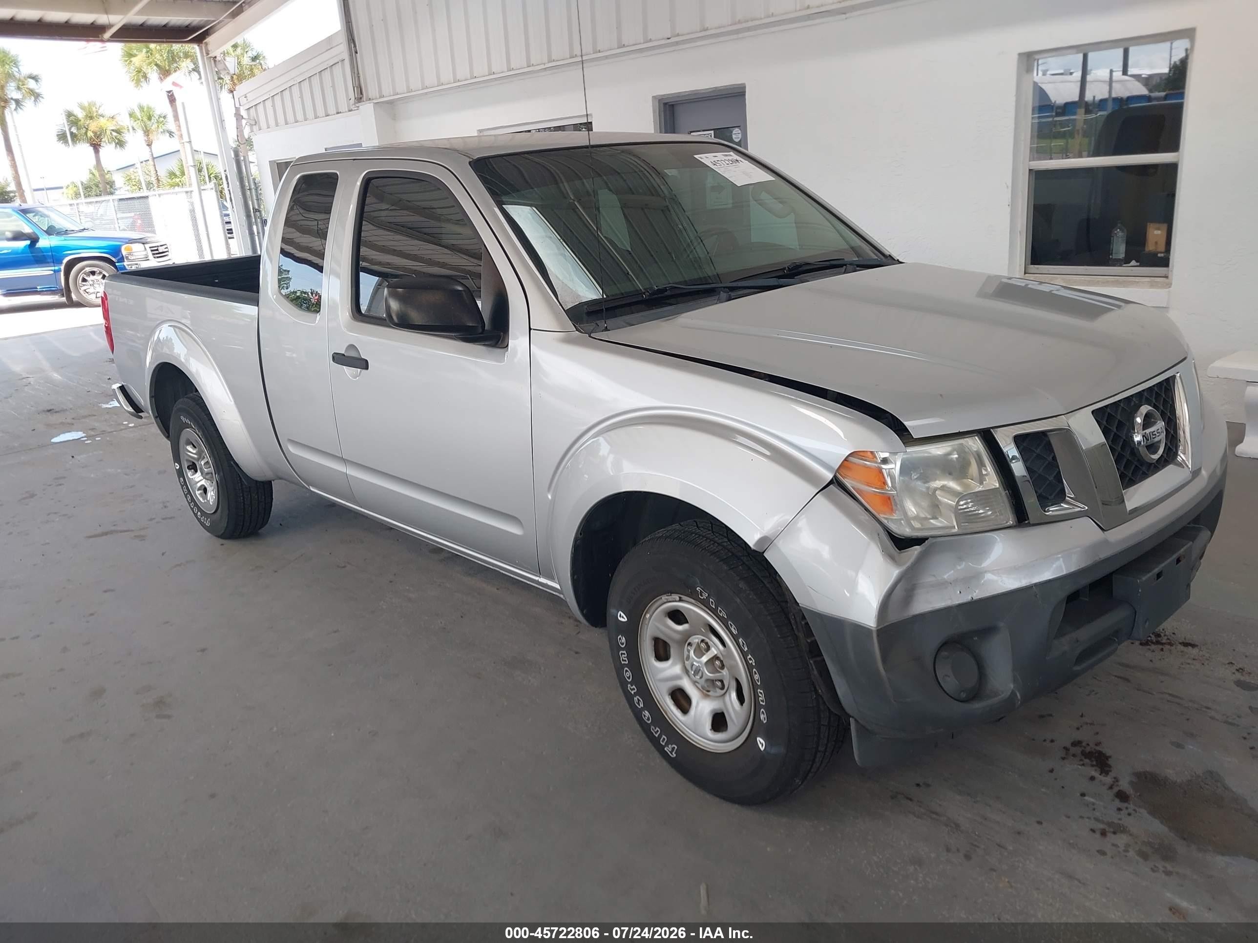 2014 Nissan Frontier S/sv-i4 Серебряный vin: 1N6BD0CT2EN756228