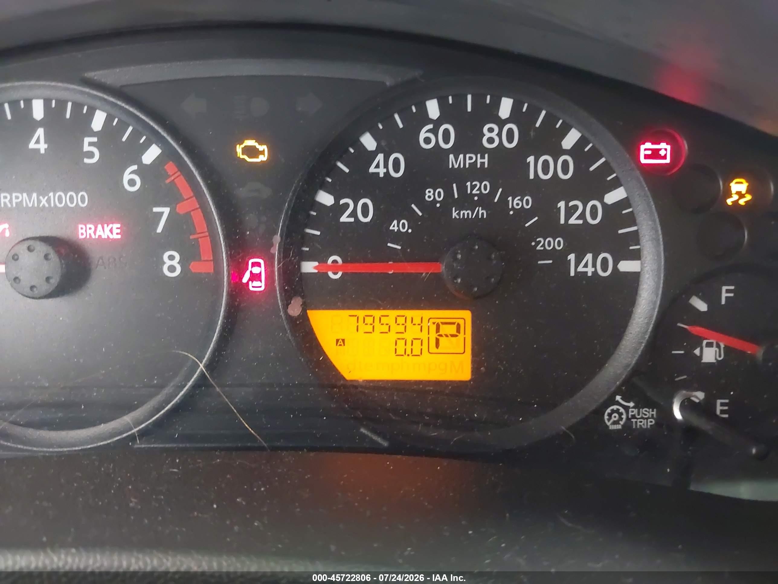 2014 Nissan Frontier S/sv-i4 Серебряный vin: 1N6BD0CT2EN756228