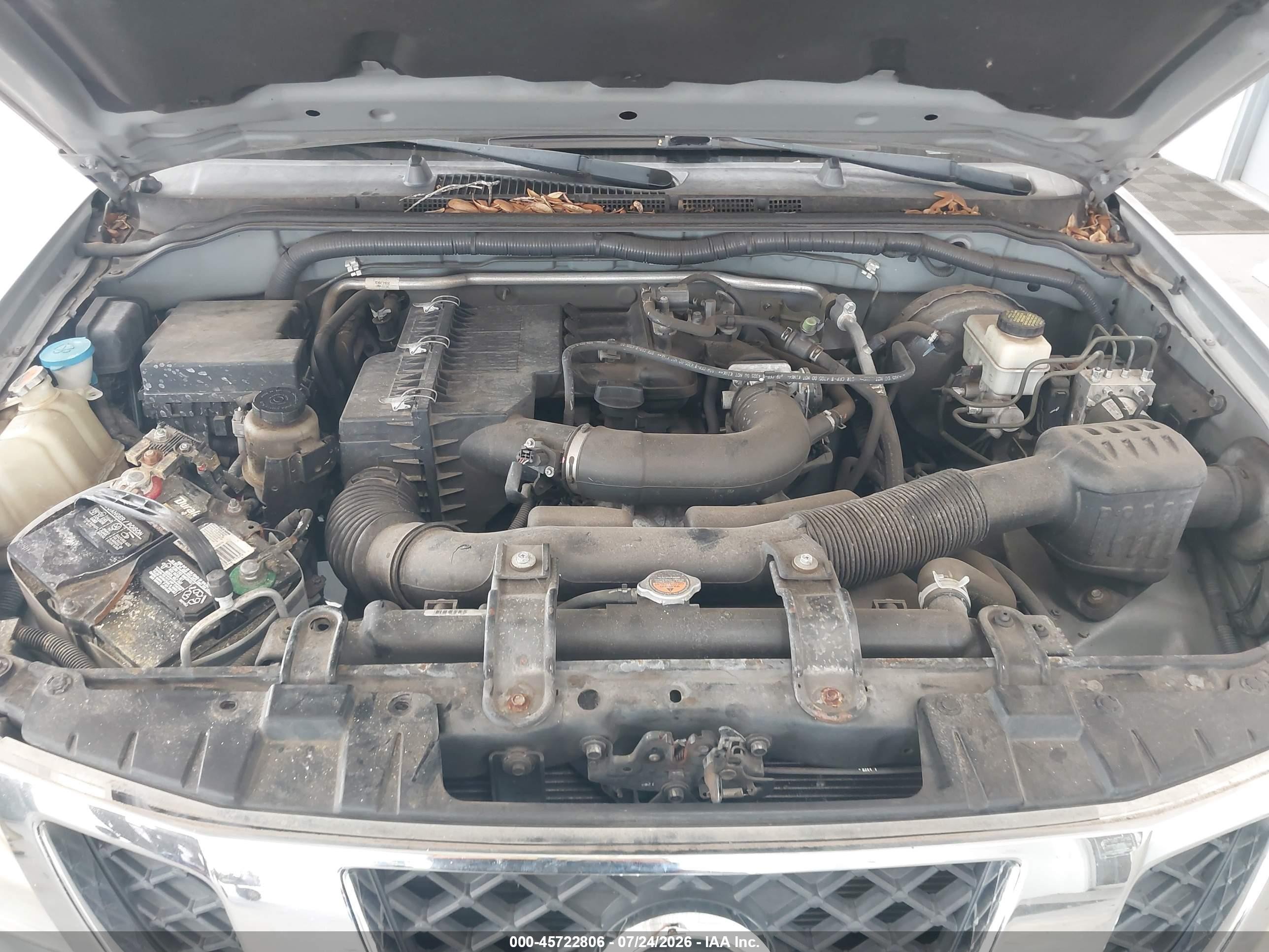 2014 Nissan Frontier S/sv-i4 Серебряный vin: 1N6BD0CT2EN756228