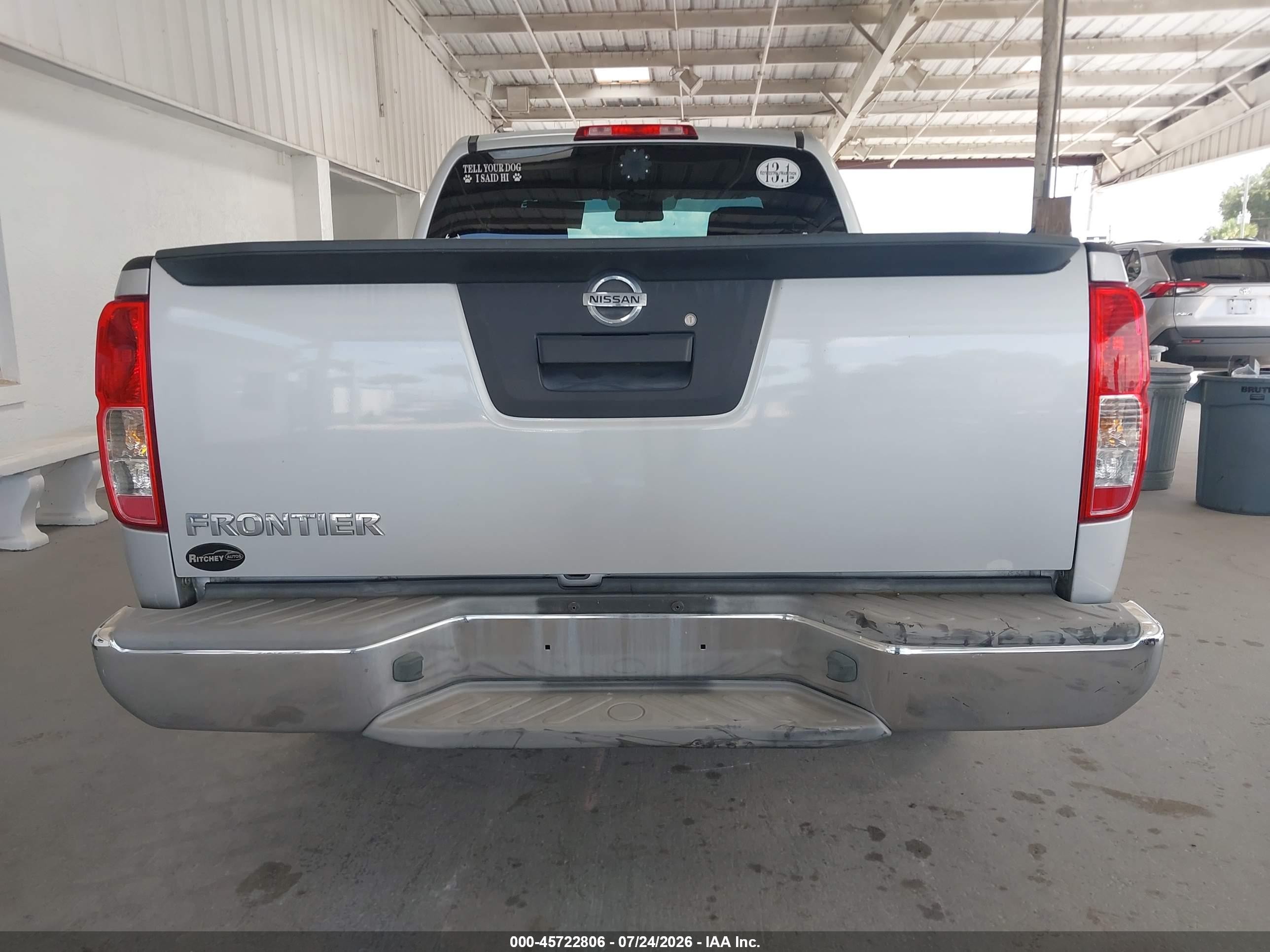 2014 Nissan Frontier S/sv-i4 Серебряный vin: 1N6BD0CT2EN756228