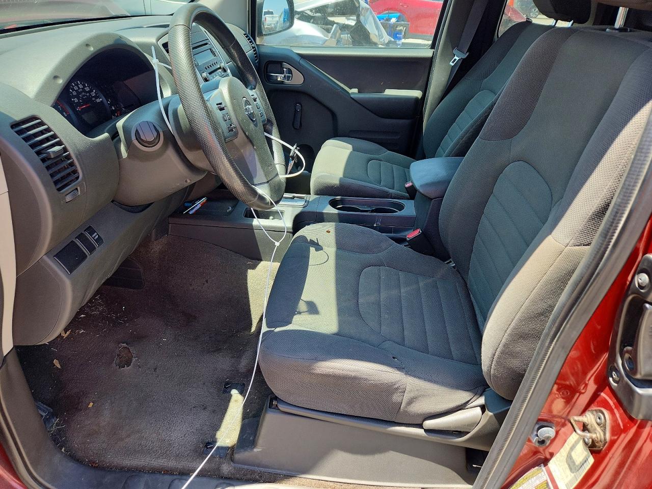 2015 Nissan Frontier S Burgundy vin: 1N6BD0CT2FN707323