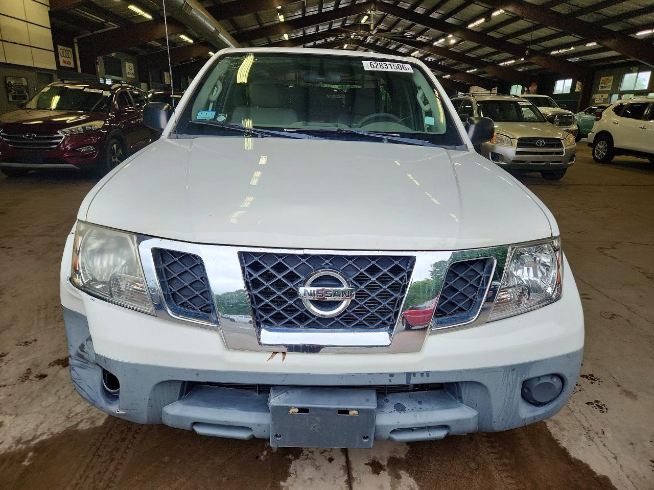 2015 Nissan Frontier S White vin: 1N6BD0CT2FN709203