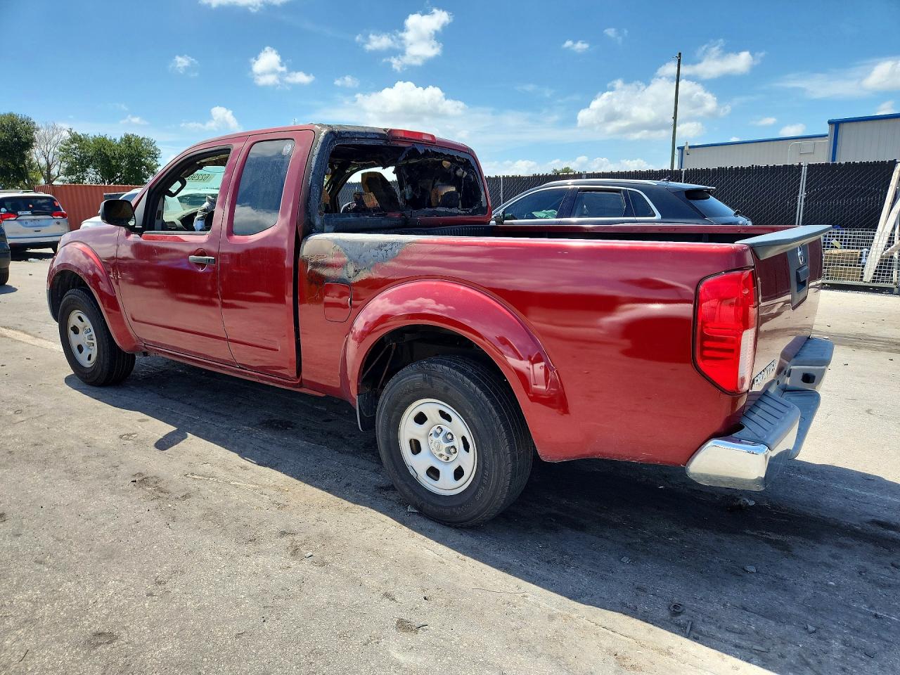 2015 Nissan Frontier S Red vin: 1N6BD0CT2FN712330