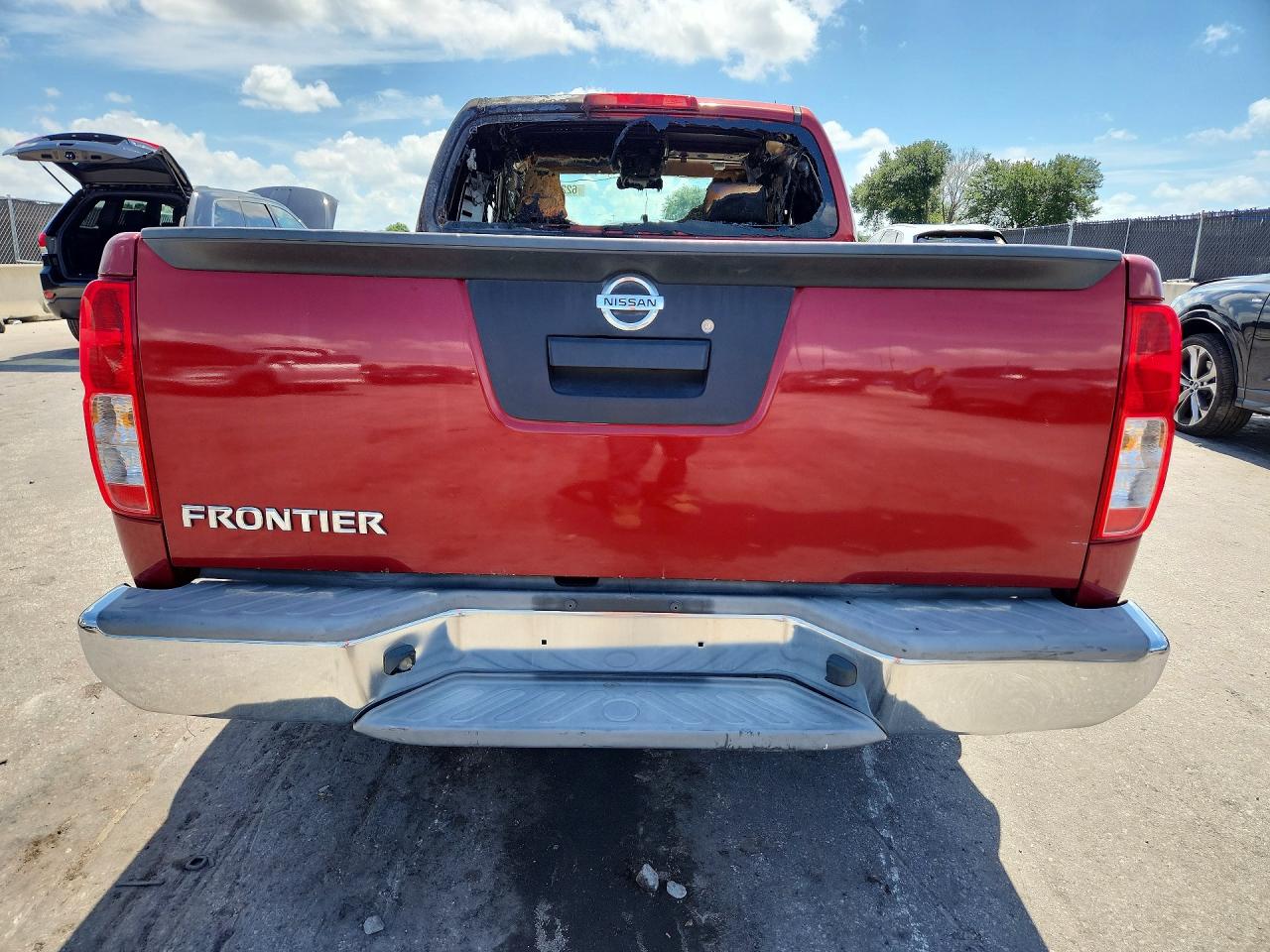 2015 Nissan Frontier S Red vin: 1N6BD0CT2FN712330