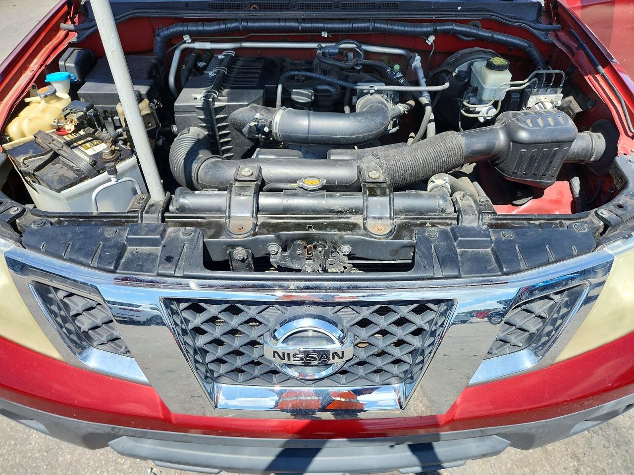 2015 Nissan Frontier S Red vin: 1N6BD0CT2FN712330