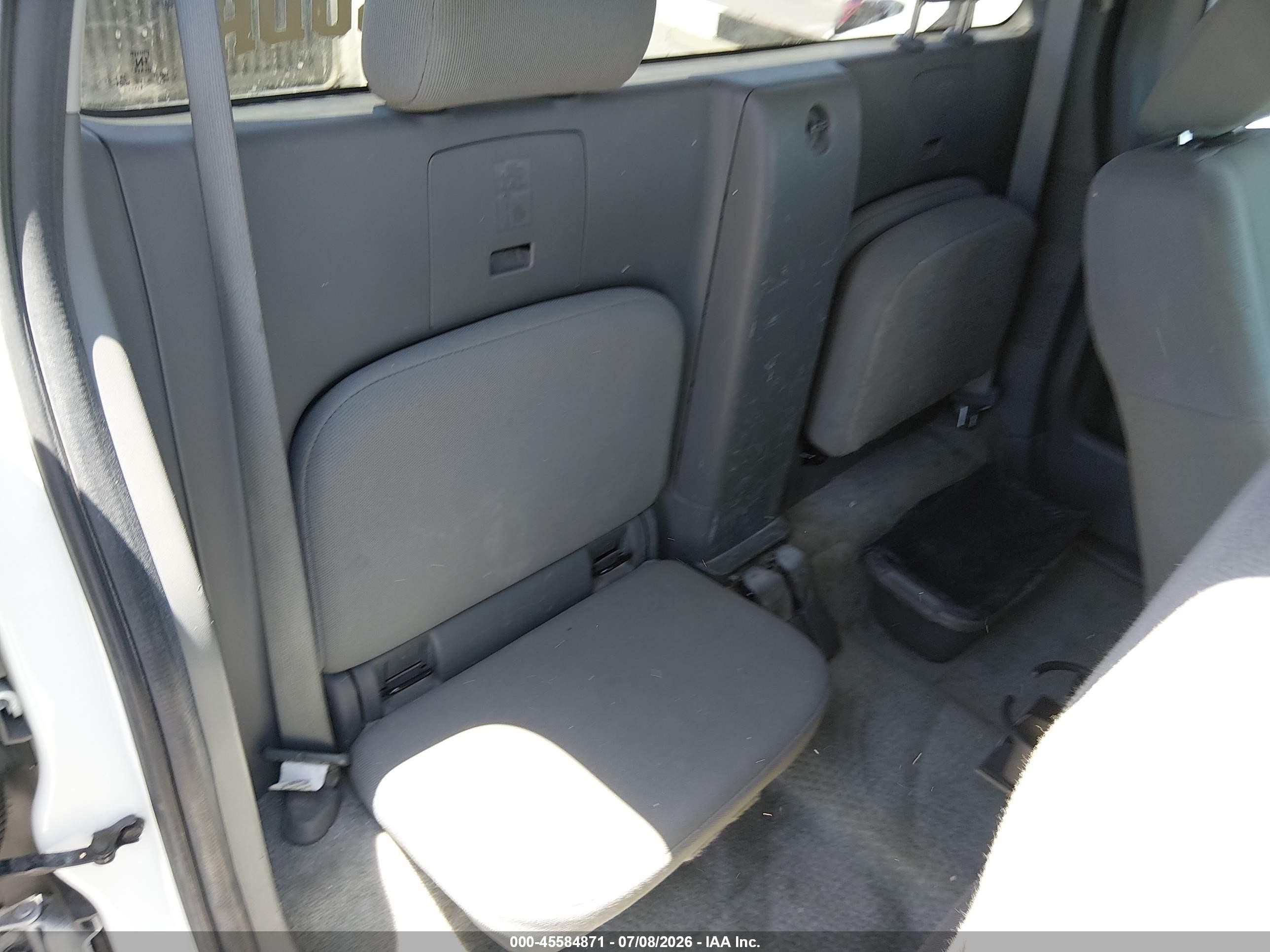 2015 Nissan Frontier S White vin: 1N6BD0CT2FN725028