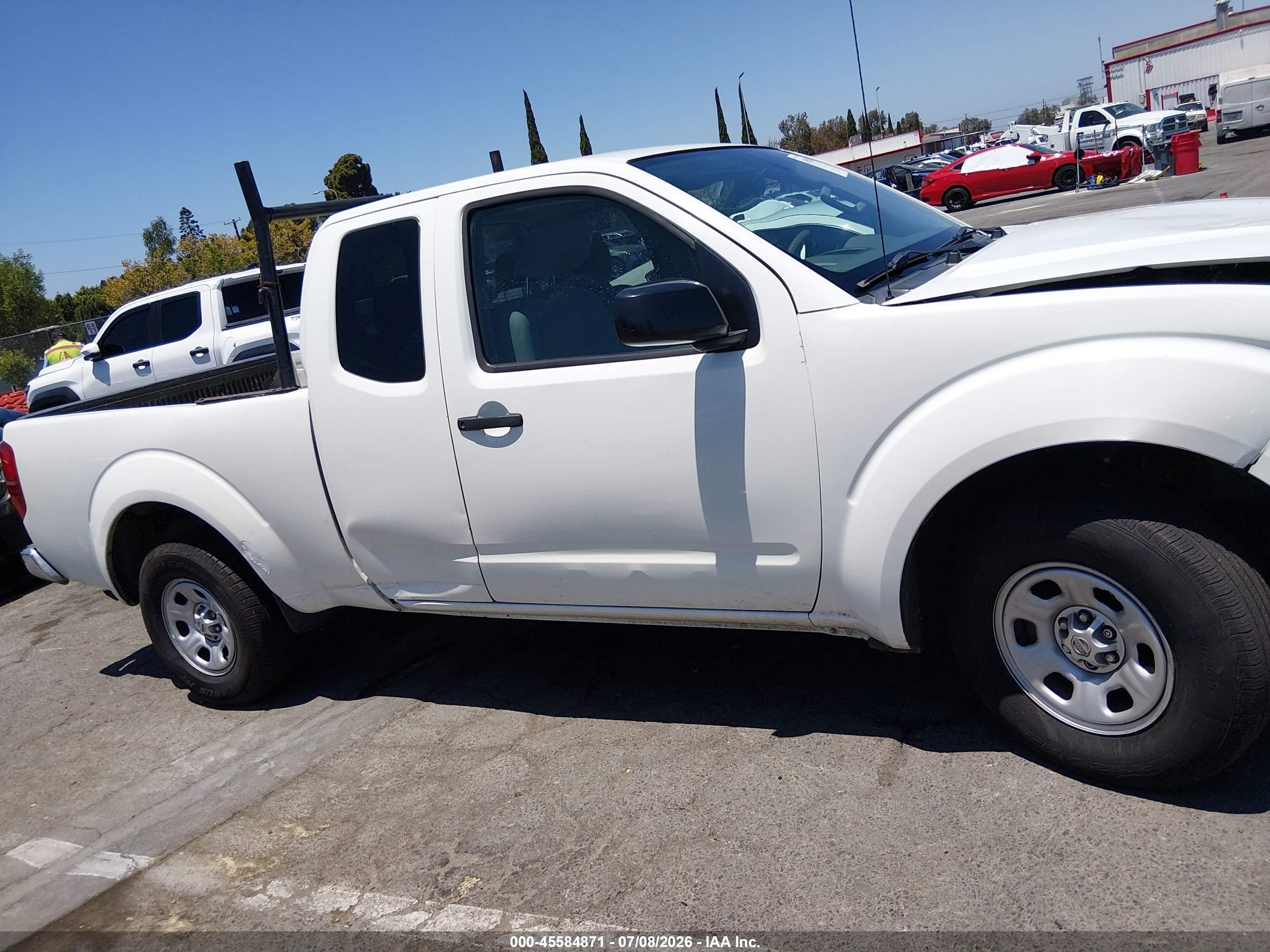 2015 Nissan Frontier S White vin: 1N6BD0CT2FN725028
