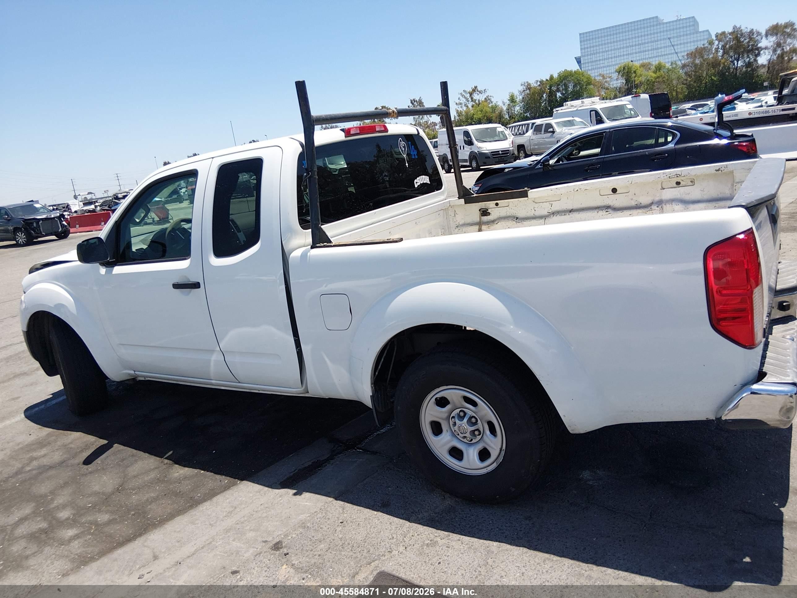 2015 Nissan Frontier S White vin: 1N6BD0CT2FN725028