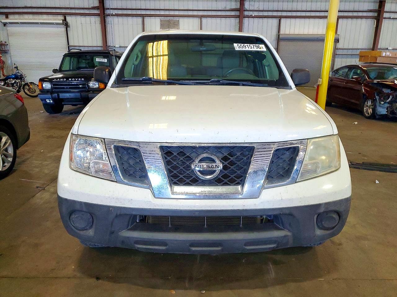 2015 Nissan Frontier S White vin: 1N6BD0CT2FN733341