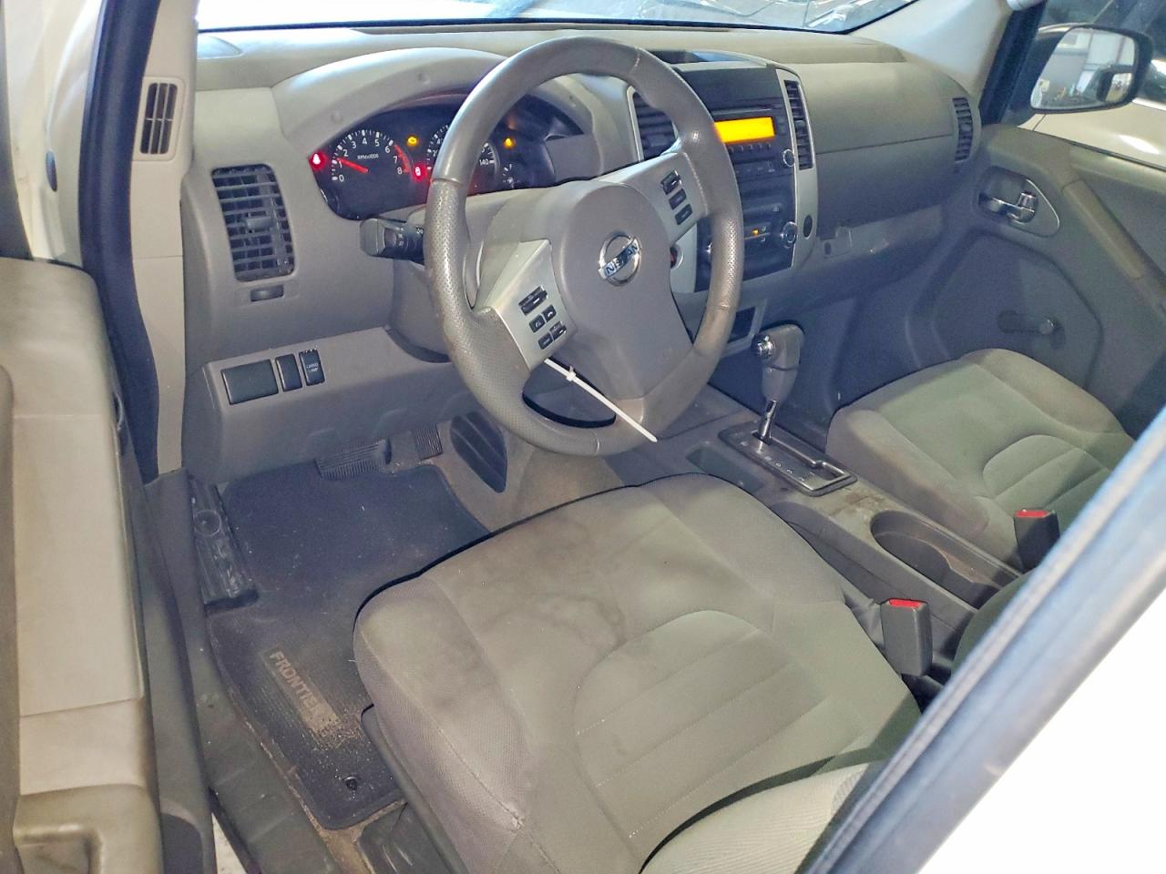 2015 Nissan Frontier S White vin: 1N6BD0CT2FN733341
