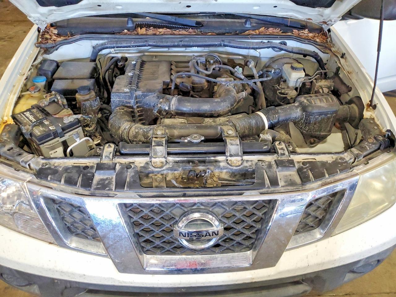 2015 Nissan Frontier S White vin: 1N6BD0CT2FN733341