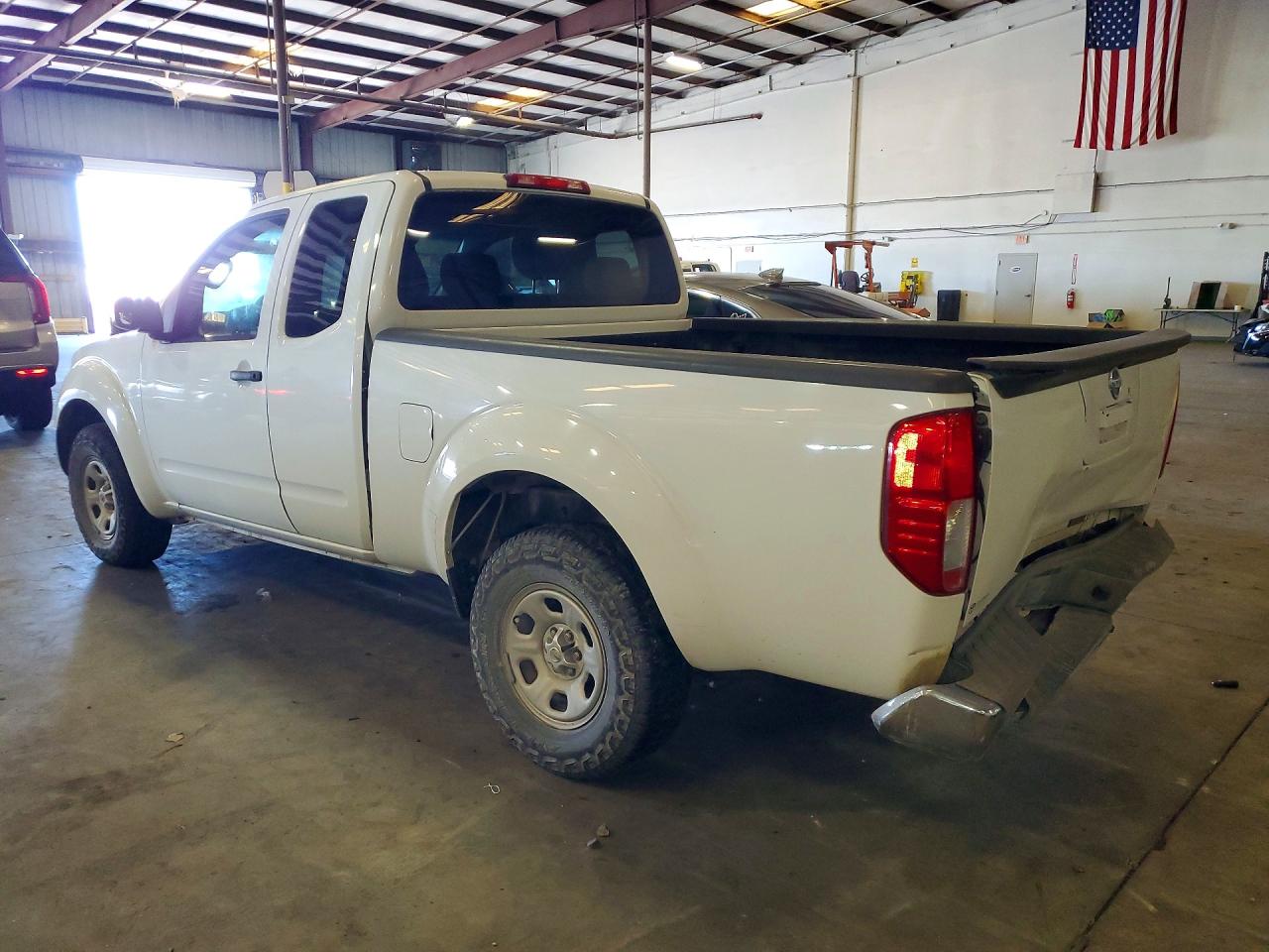2015 Nissan Frontier S White vin: 1N6BD0CT2FN733341