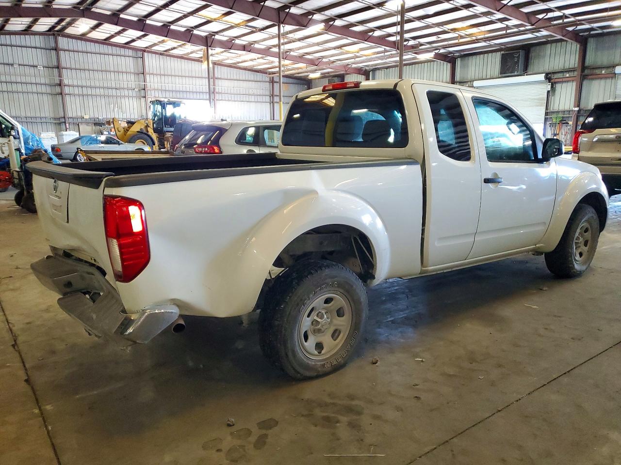 2015 Nissan Frontier S White vin: 1N6BD0CT2FN733341