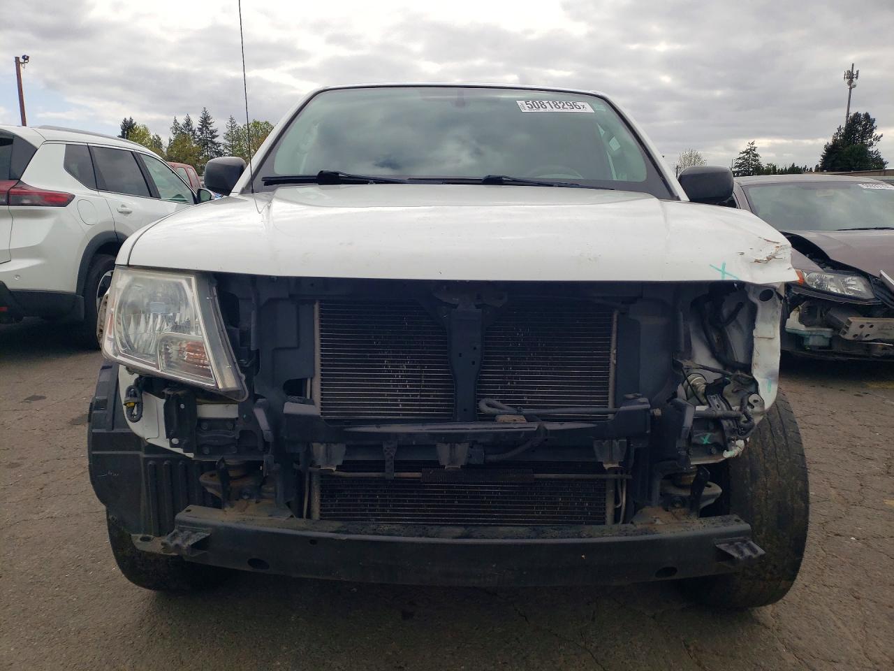 2015 Nissan Frontier S Белый vin: 1N6BD0CT2FN745702