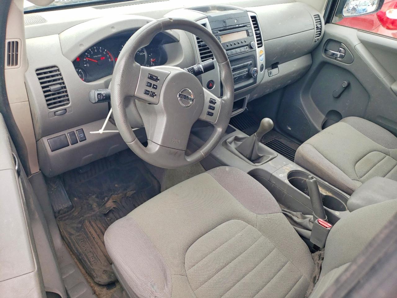 2015 Nissan Frontier S Белый vin: 1N6BD0CT2FN745702