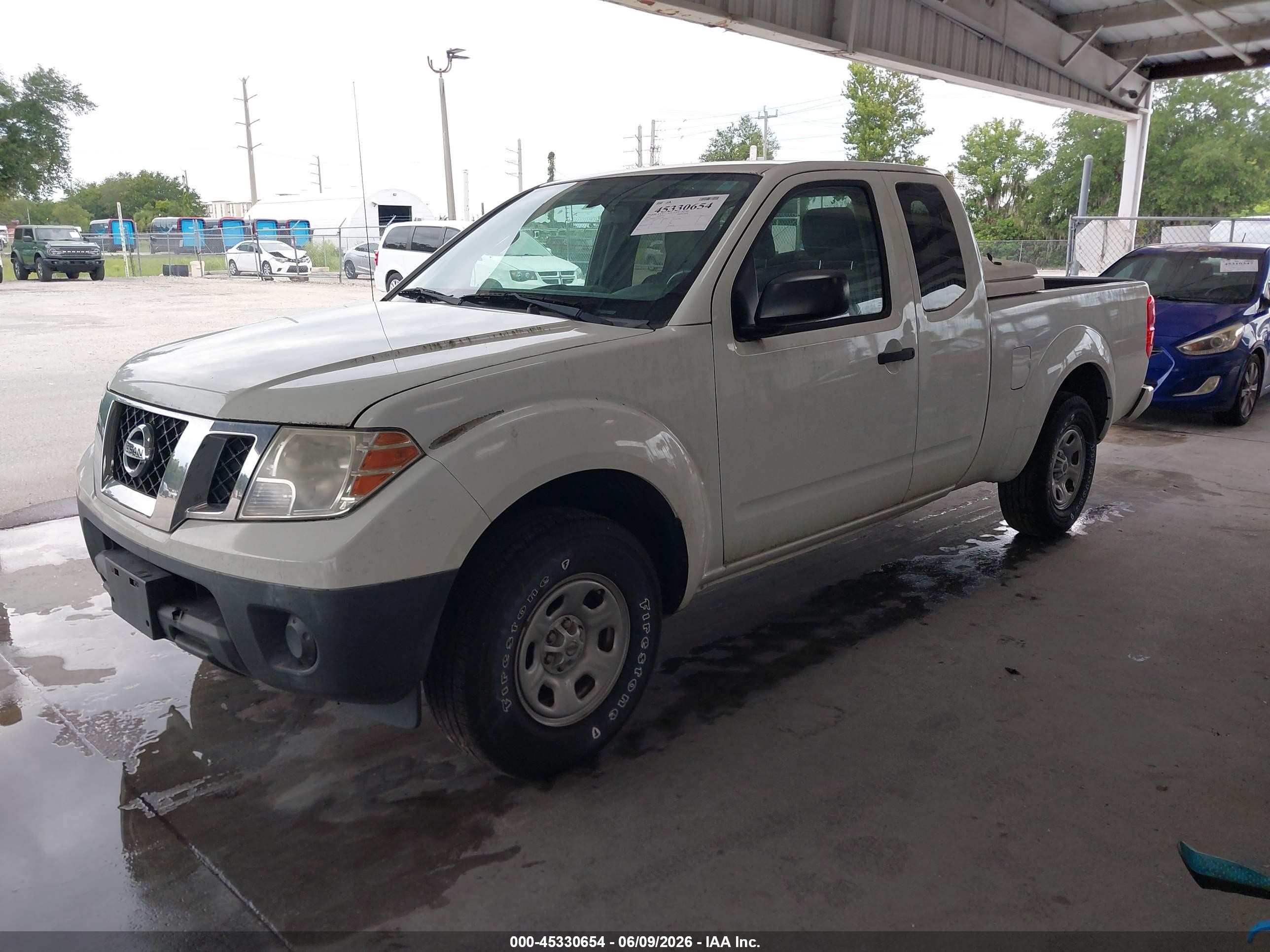 2018 Nissan Frontier S White vin: 1N6BD0CT2JN712384