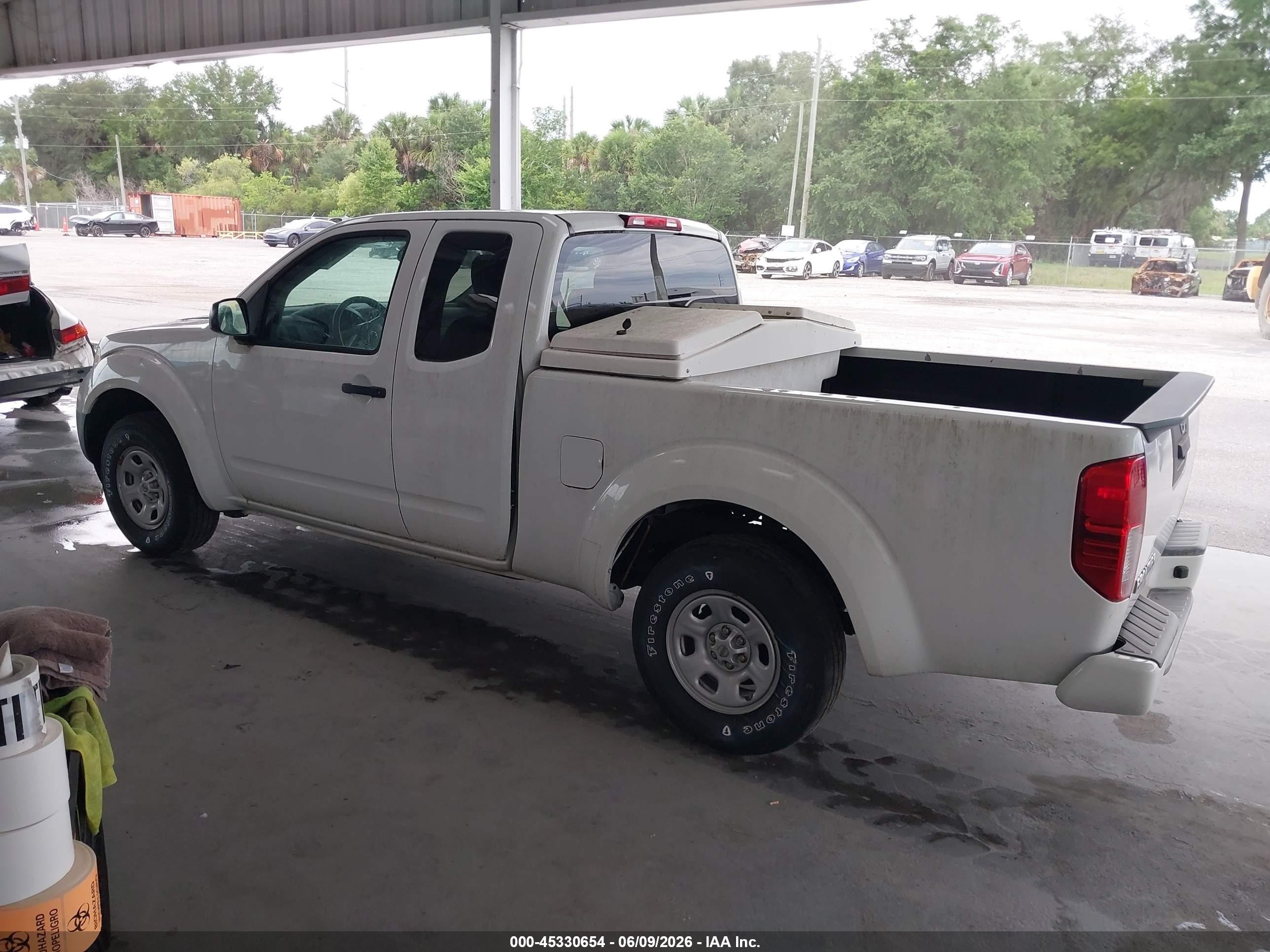 2018 Nissan Frontier S White vin: 1N6BD0CT2JN712384