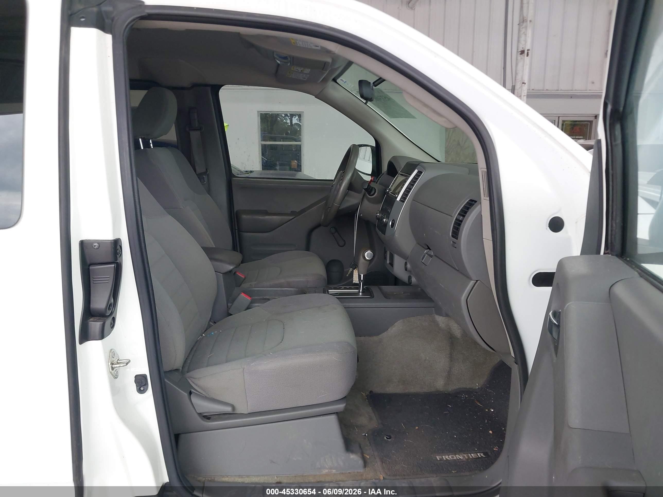 2018 Nissan Frontier S White vin: 1N6BD0CT2JN712384