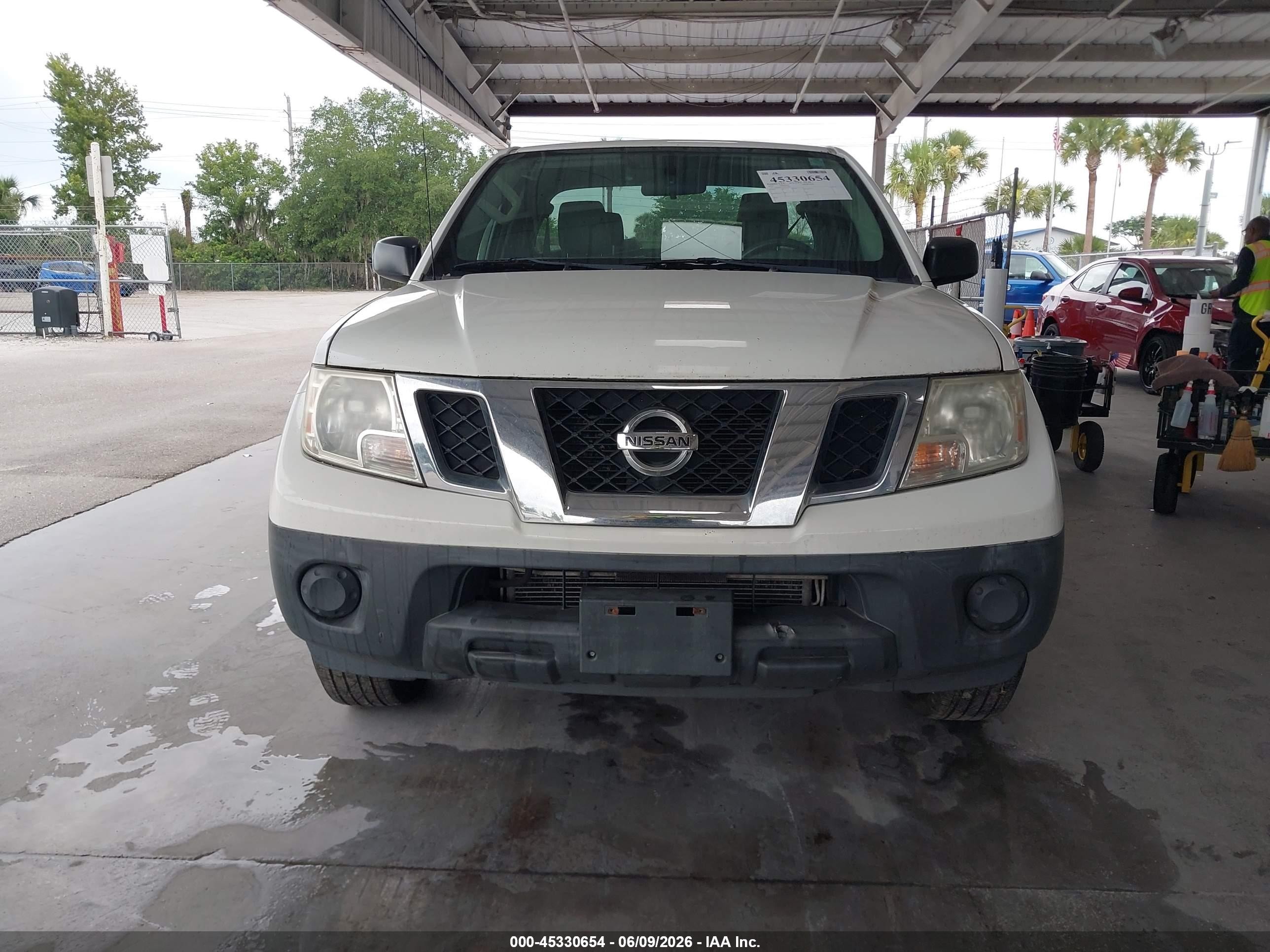 2018 Nissan Frontier S White vin: 1N6BD0CT2JN712384