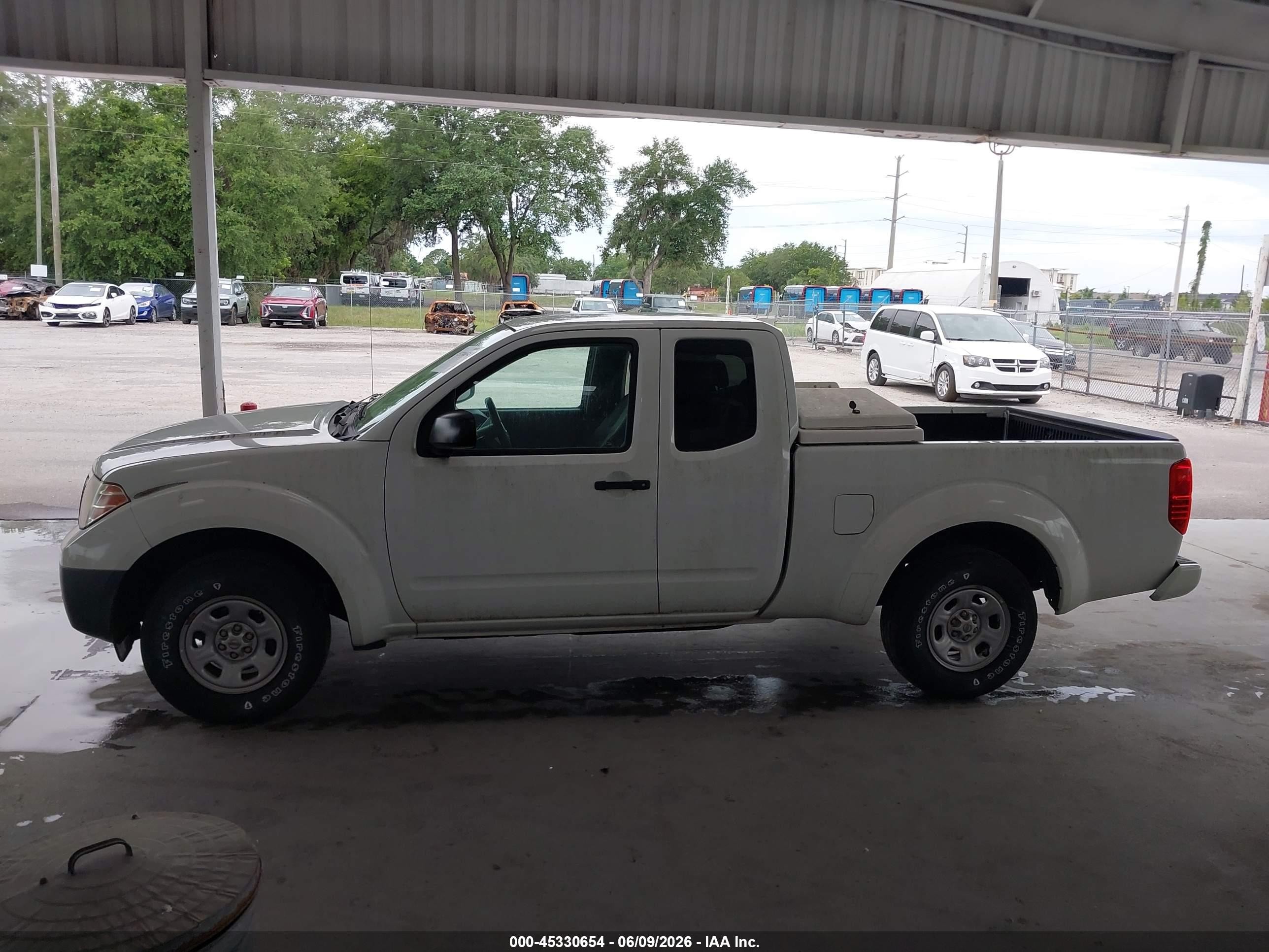 2018 Nissan Frontier S White vin: 1N6BD0CT2JN712384