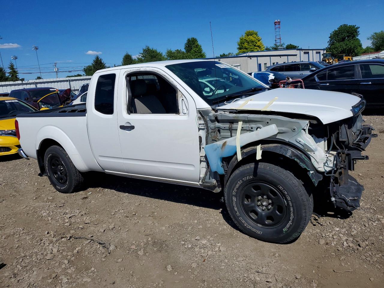 2010 Nissan Frontier Xe White vin: 1N6BD0CT3AC406340