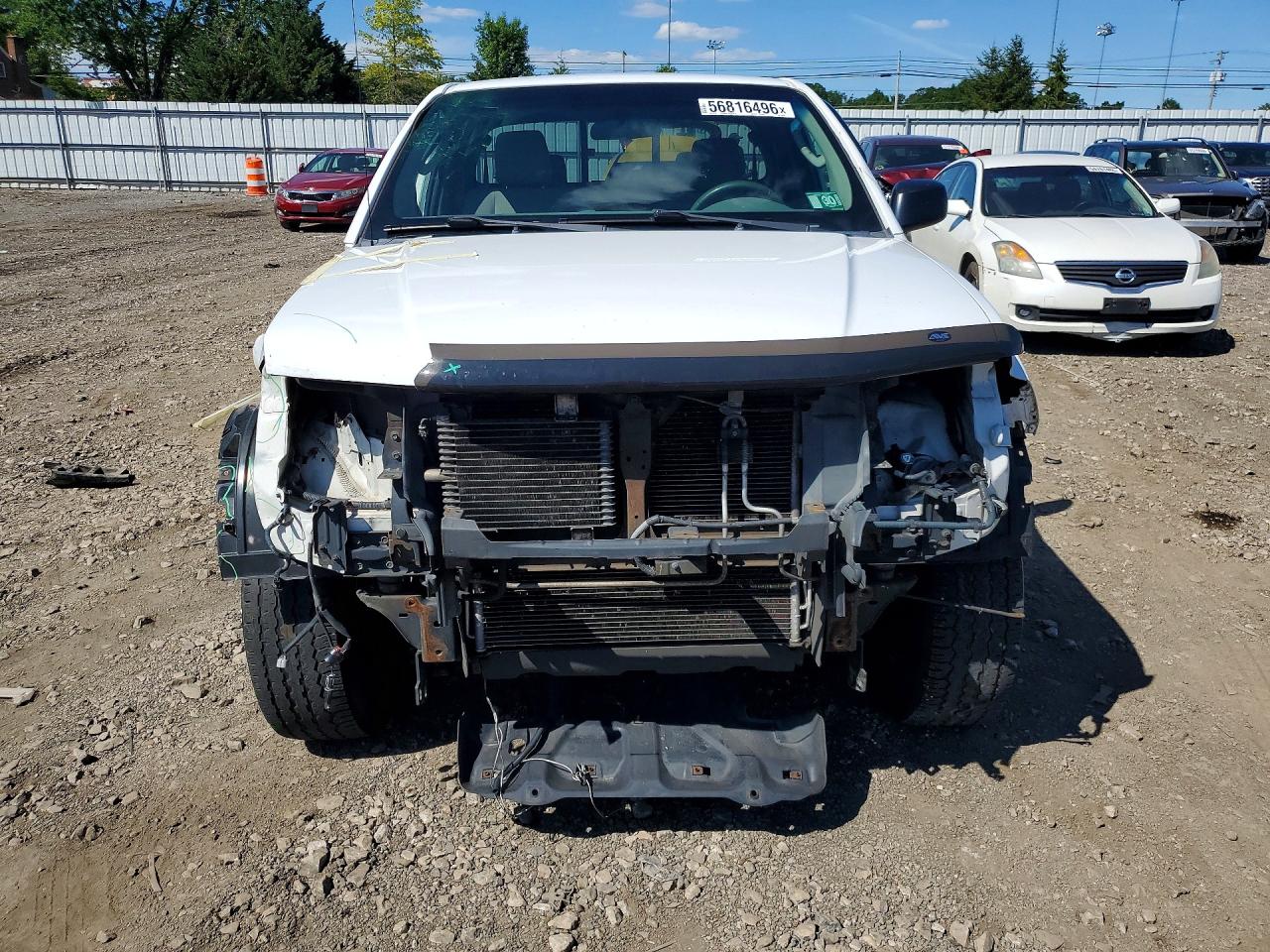 2010 Nissan Frontier Xe White vin: 1N6BD0CT3AC406340