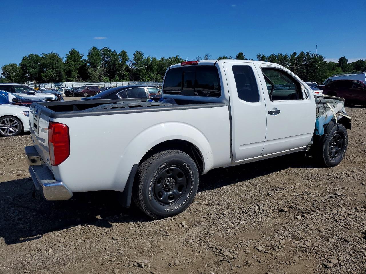 2010 Nissan Frontier Xe White vin: 1N6BD0CT3AC406340