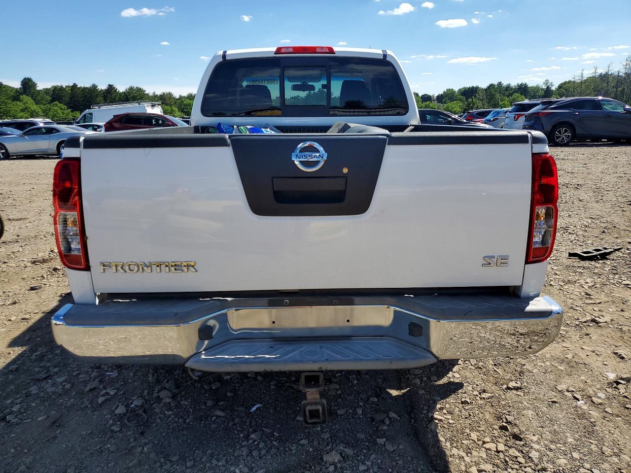 2010 Nissan Frontier Xe White vin: 1N6BD0CT3AC406340