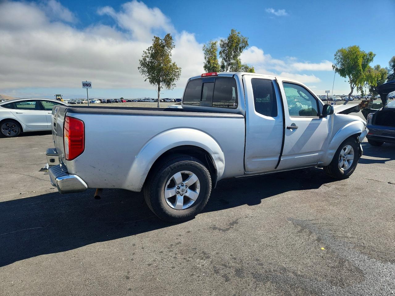 2011 Nissan Frontier S Silver vin: 1N6BD0CT3BC434544